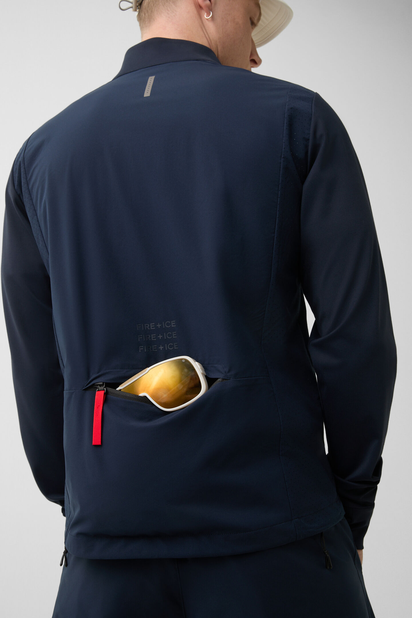 Silas functional jacket Navy blue