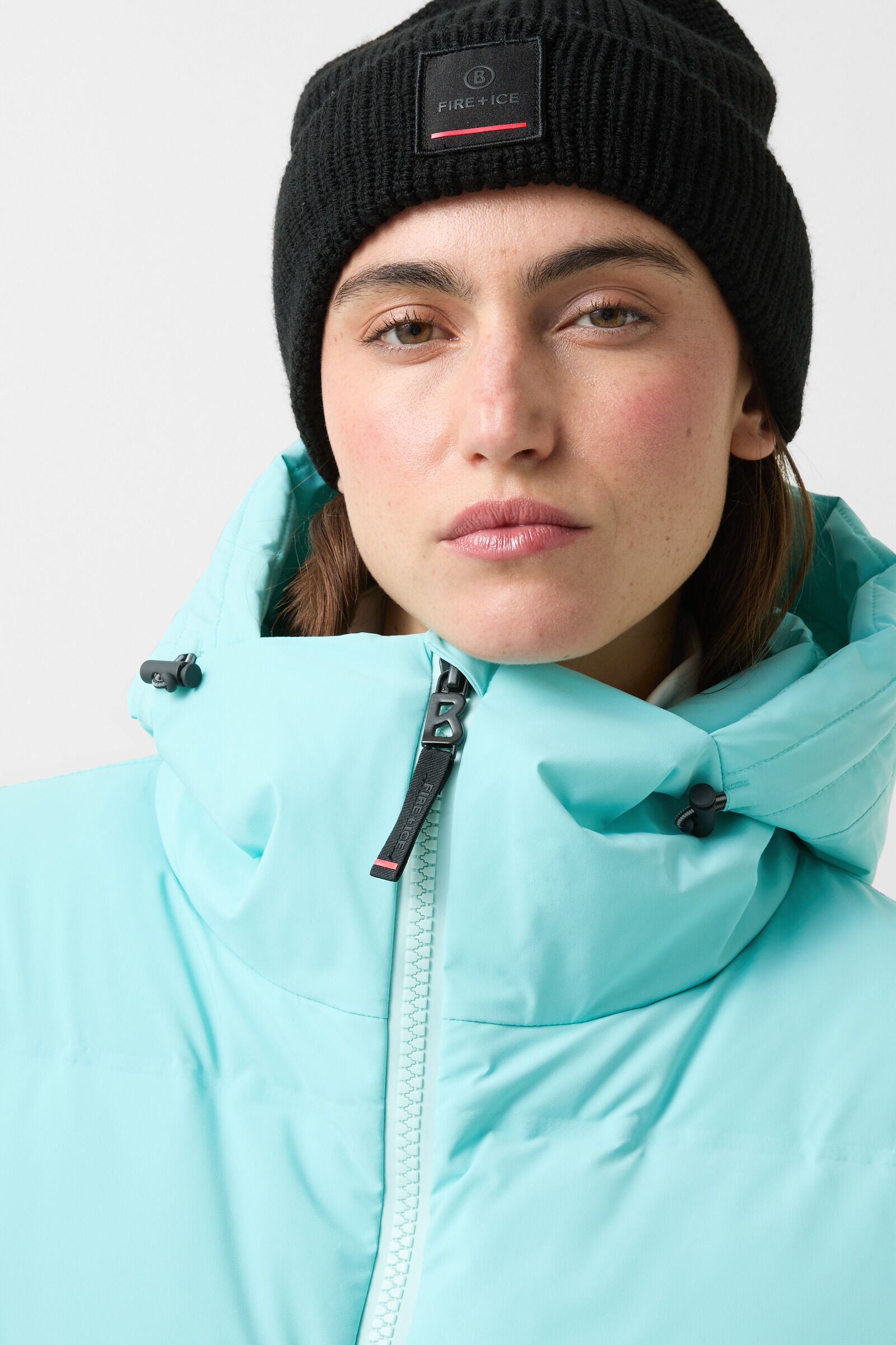 Neila down ski jacket Ice blue