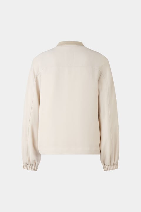 Sheila crêpe blouson Cream Sheila crêpe blouson Cream