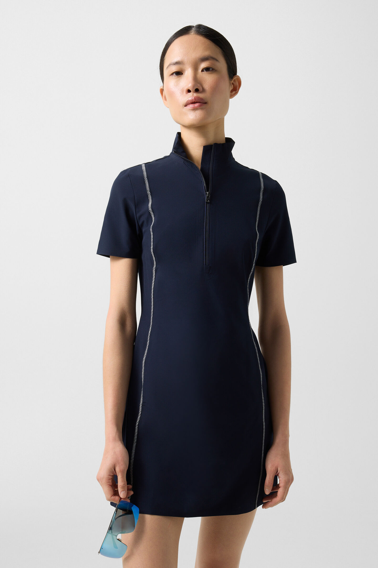 Leony functional dress Navy blue