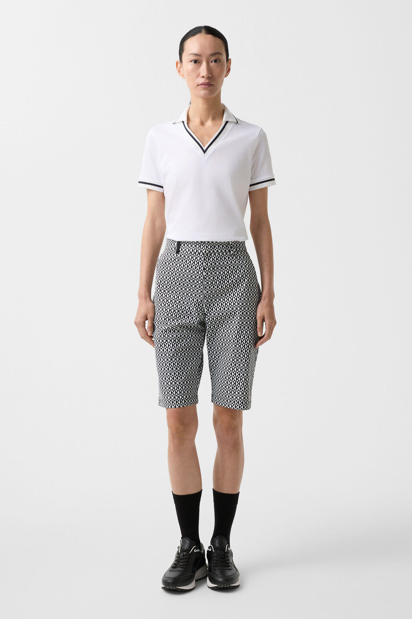 Zina functional shorts Black/white