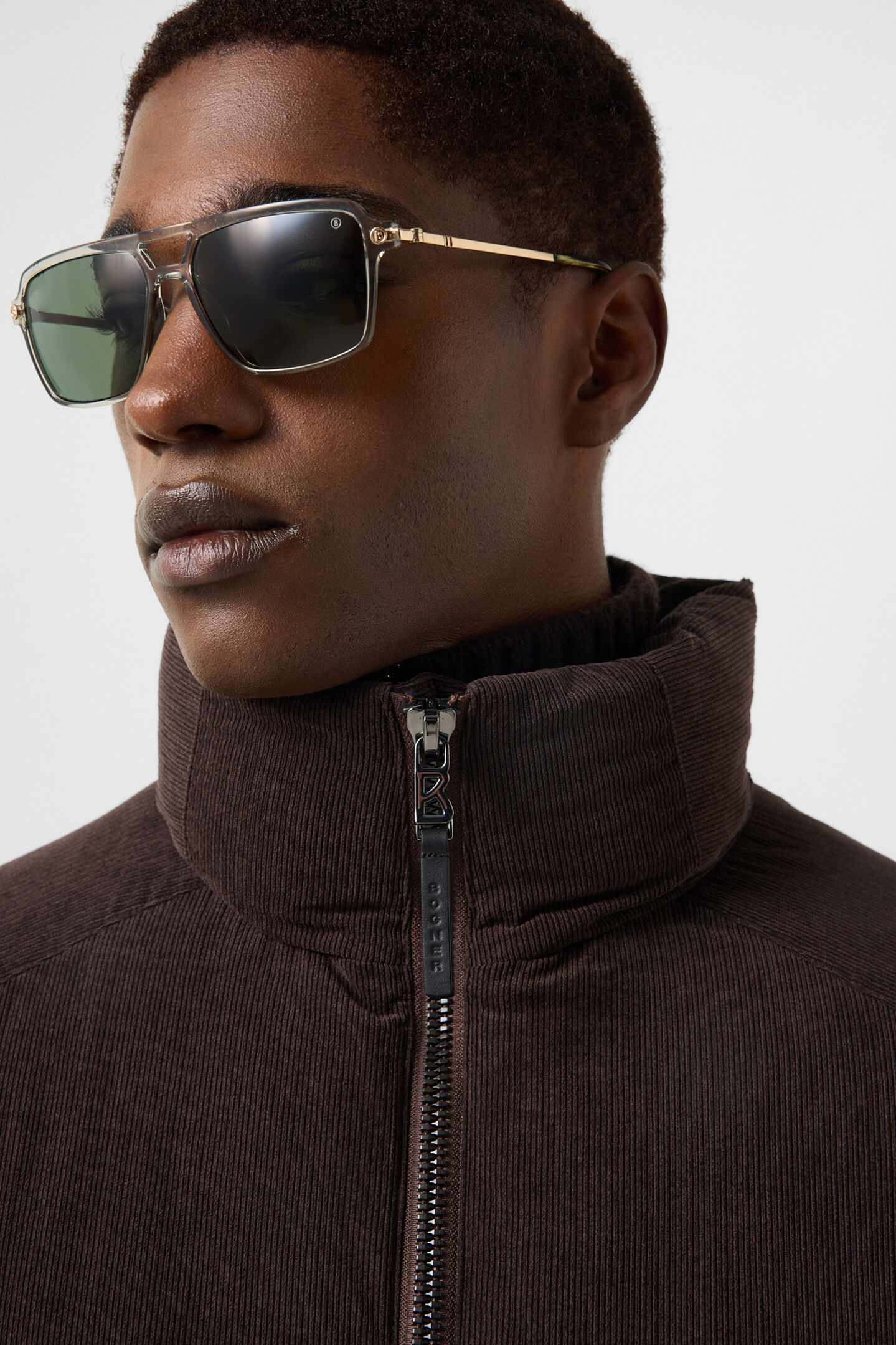 Cord-Daunenjacke Bert Coffee