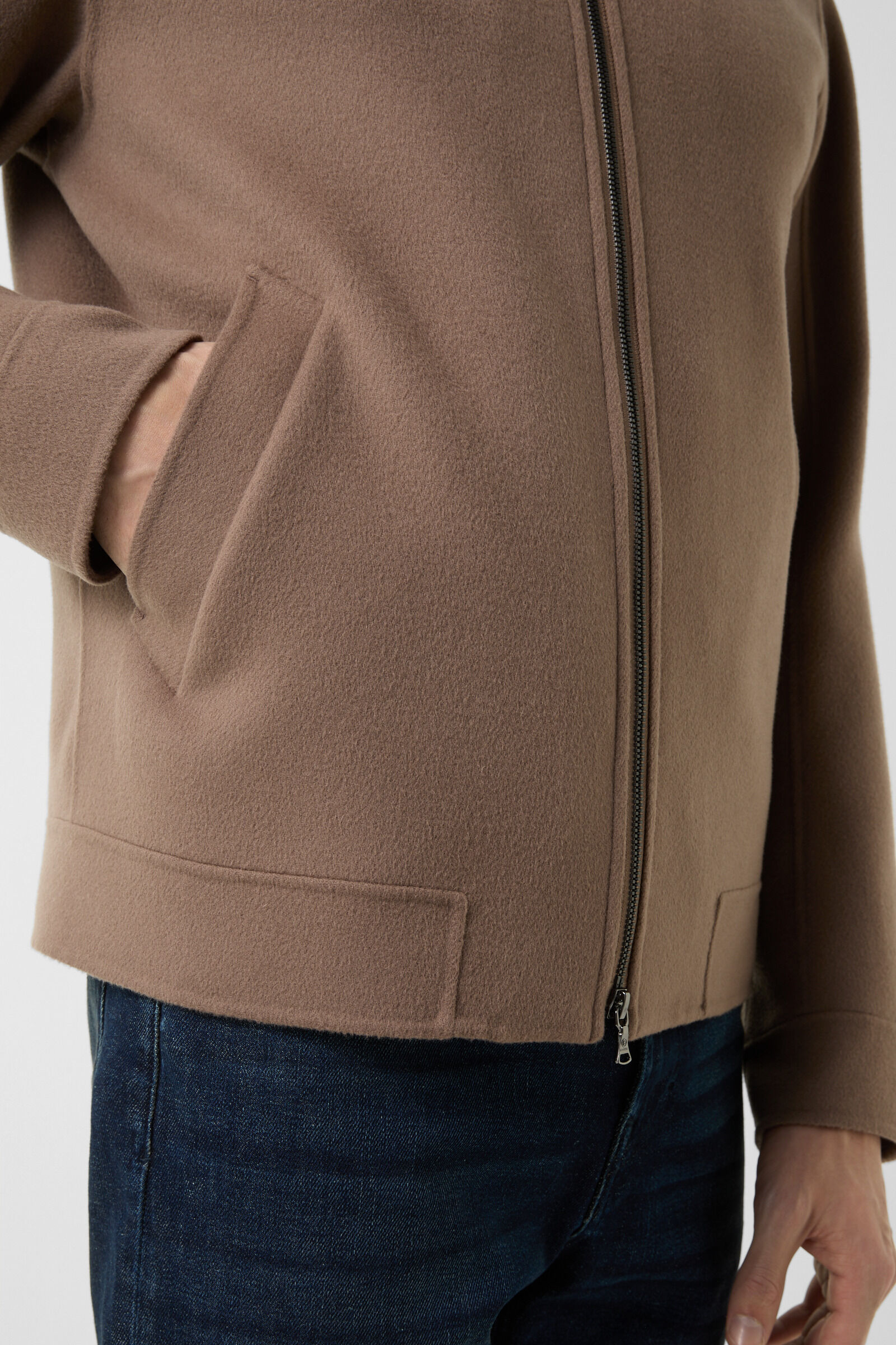 Blouson double face Brice Mud