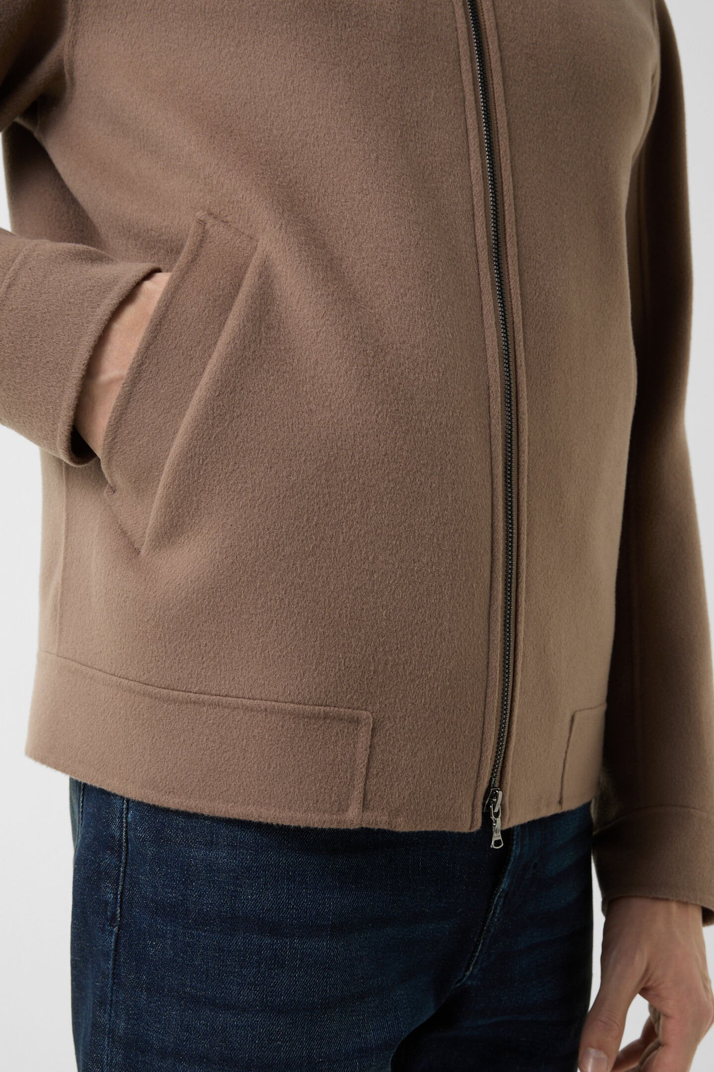 Doubleface blouson Brice Mud