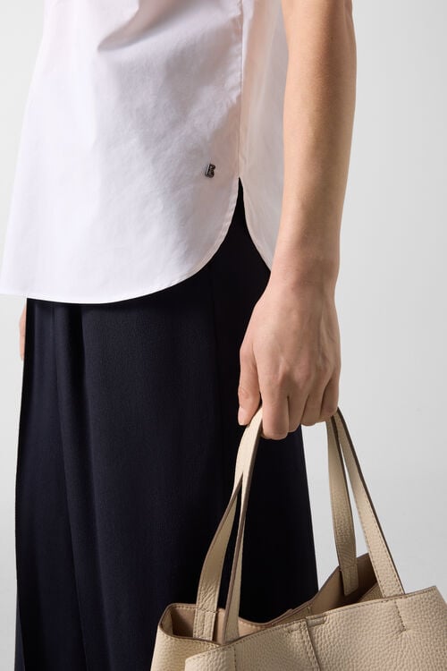 Hunter cotton blouse White