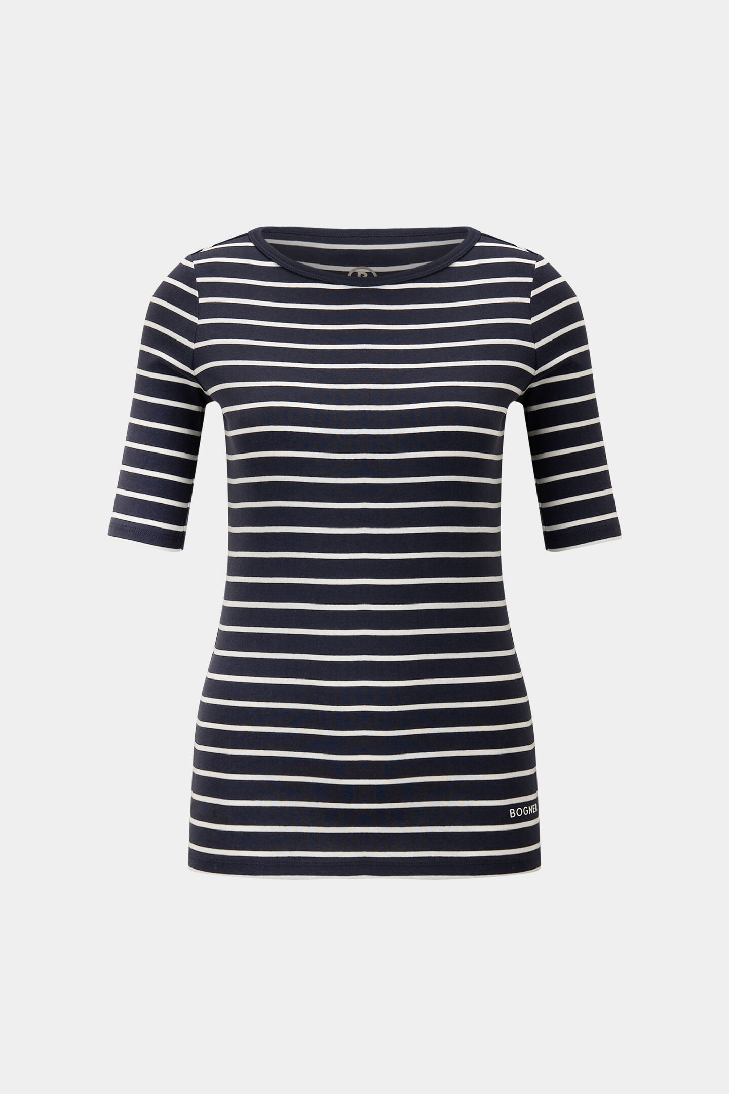 Louna T-shirt Navy blue/Off-white
