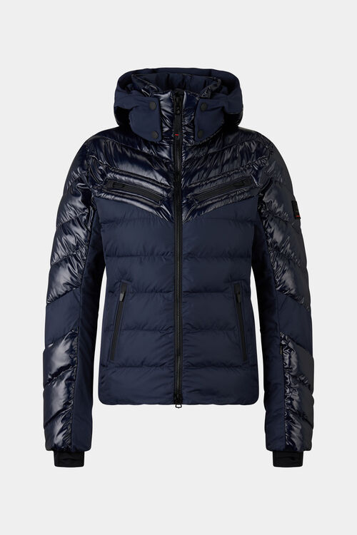 Veste matelassée de ski Farina Bleu foncé