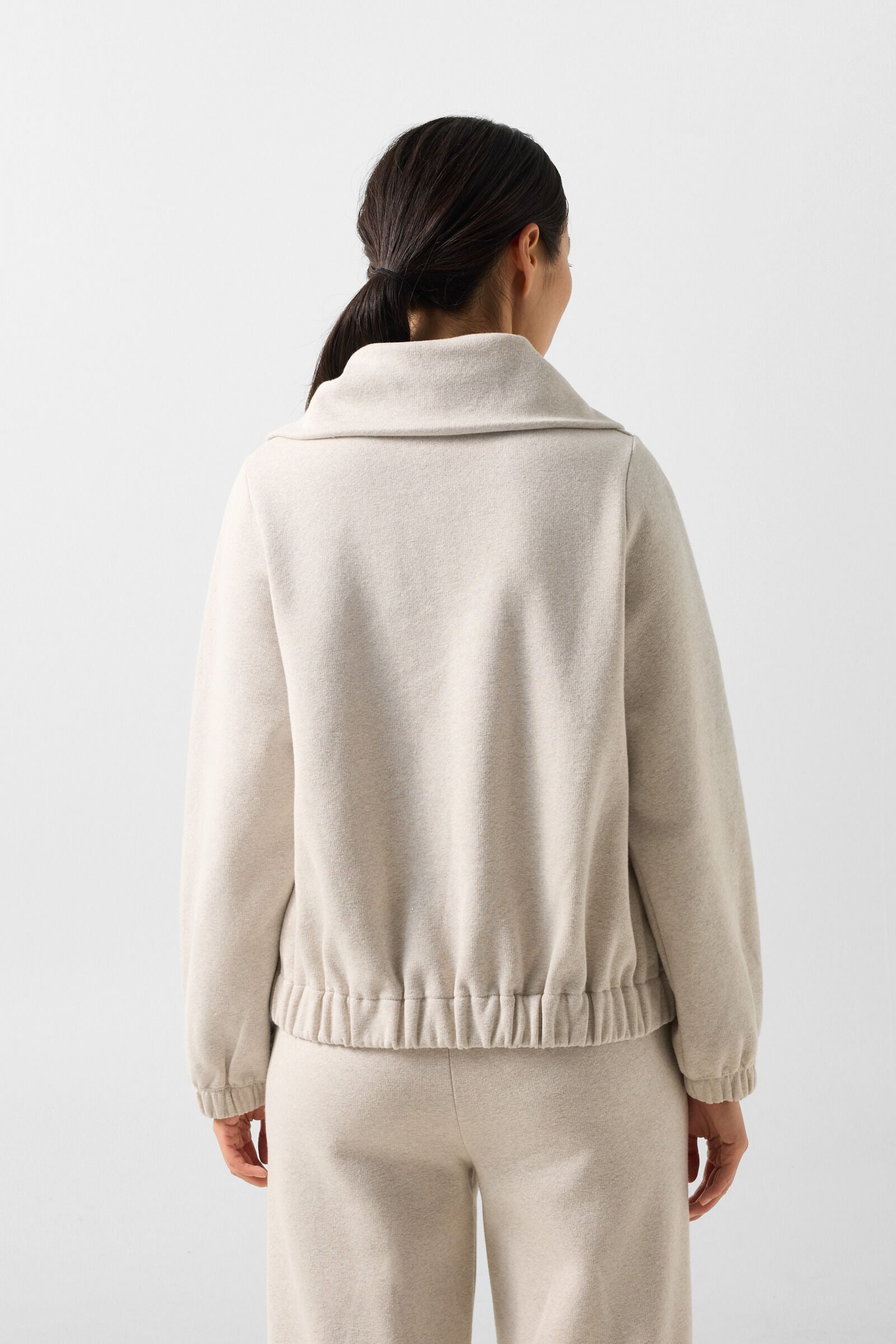 Tasha Jersey Jacket Off-White