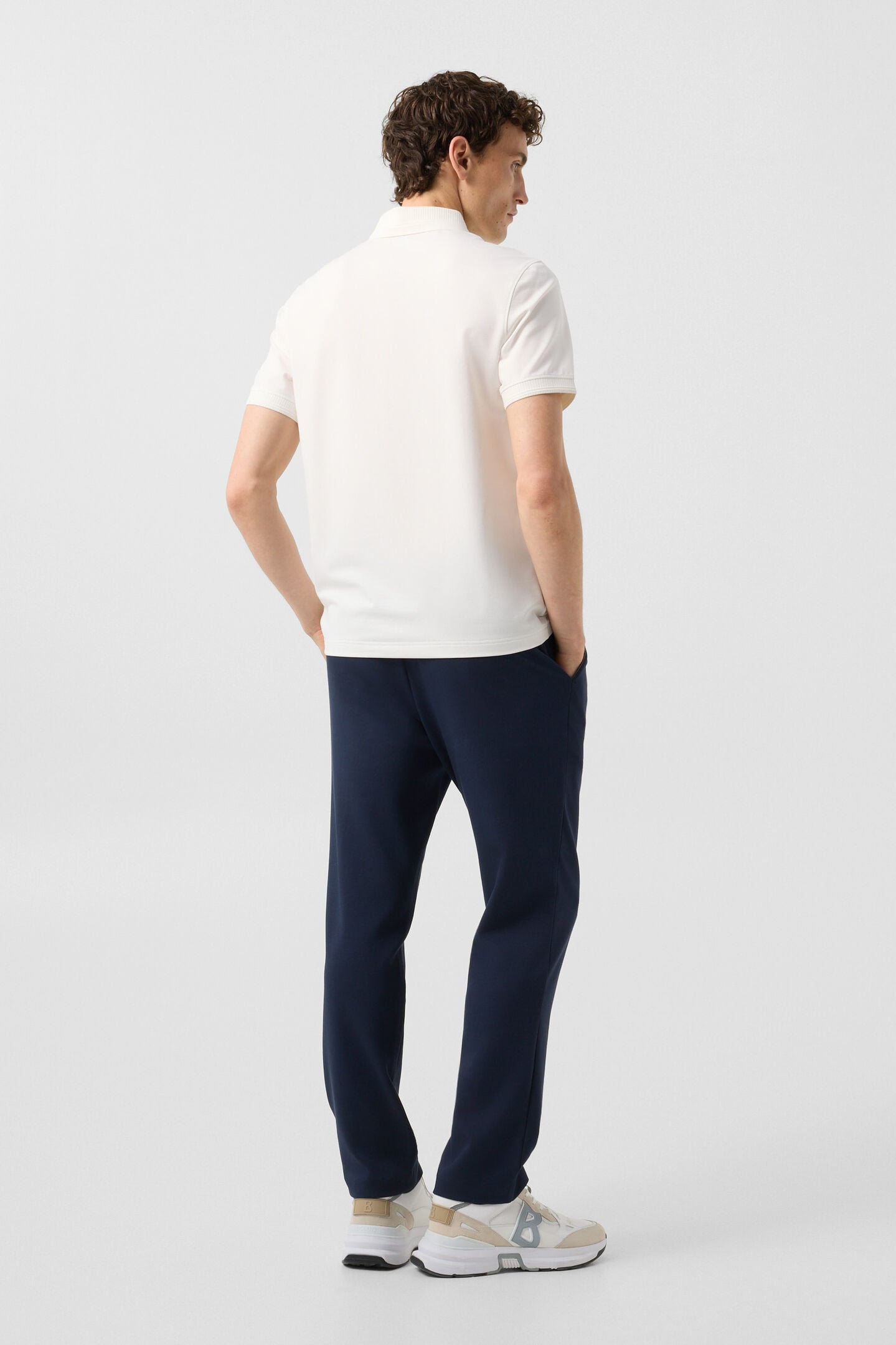 Timo piqu&eacute; polo shirt Off-White