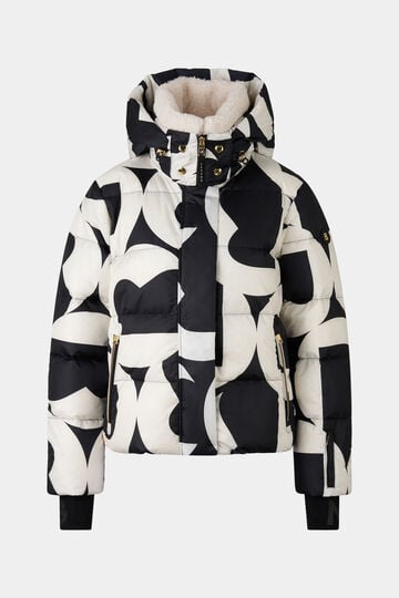 Maja down ski jacket Black/Off-White Maja down ski jacket Black/Off-White