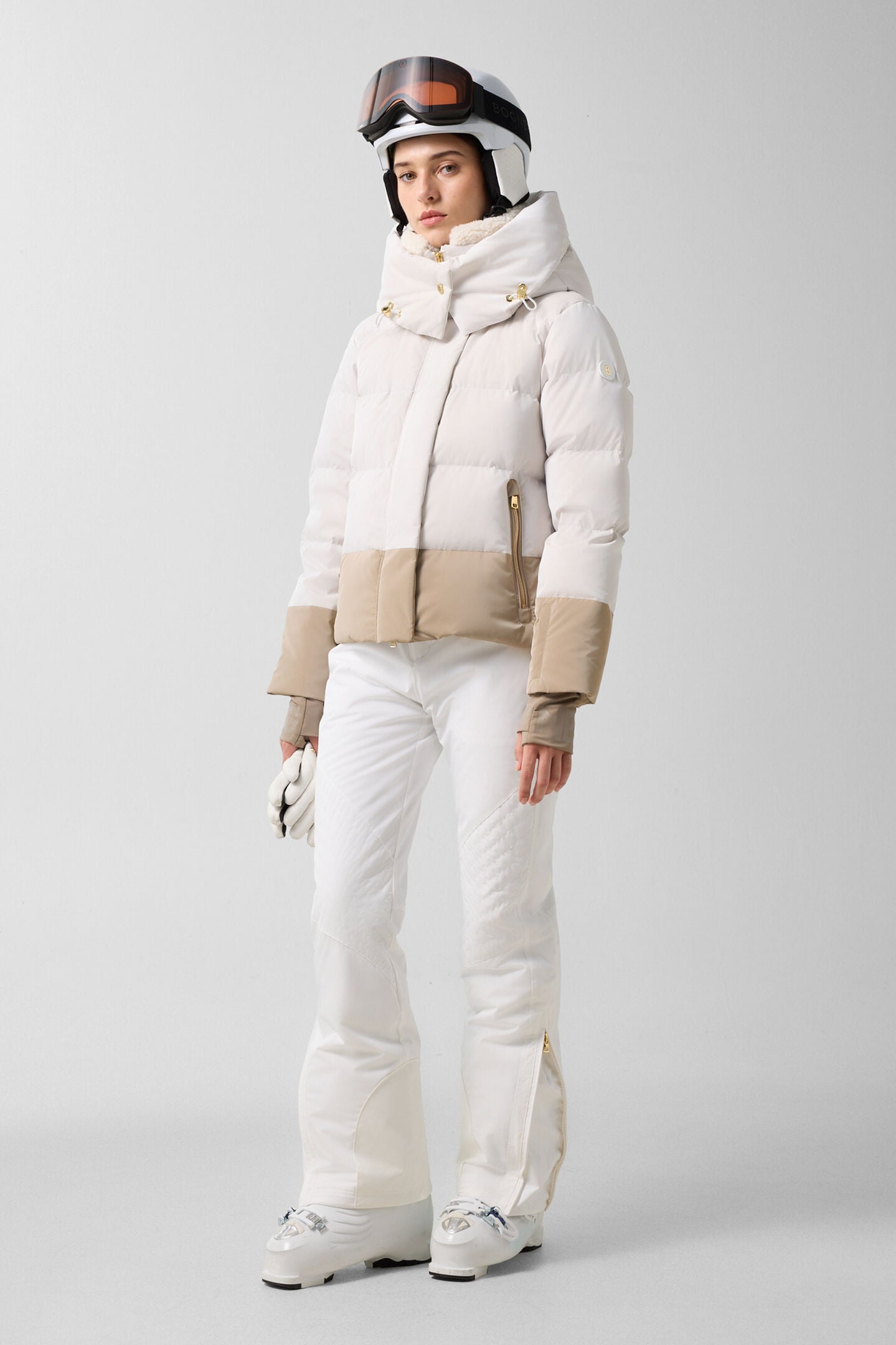 Naia Down Ski Jacket Off-White