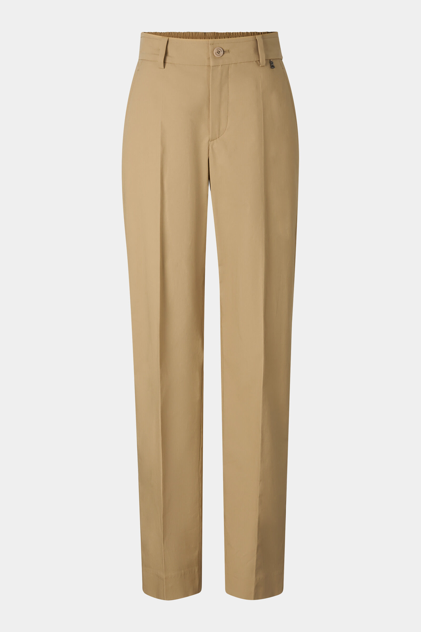 Pleated trousers Abbie Camel