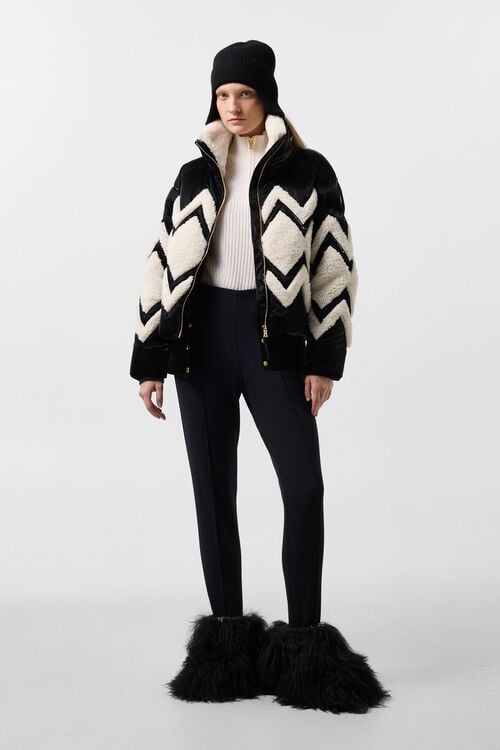Vaya Down Ski Jacket Black/Off-white