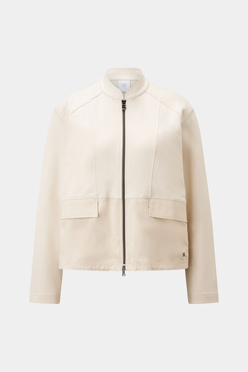 Sweat-Jacke Galina Creme