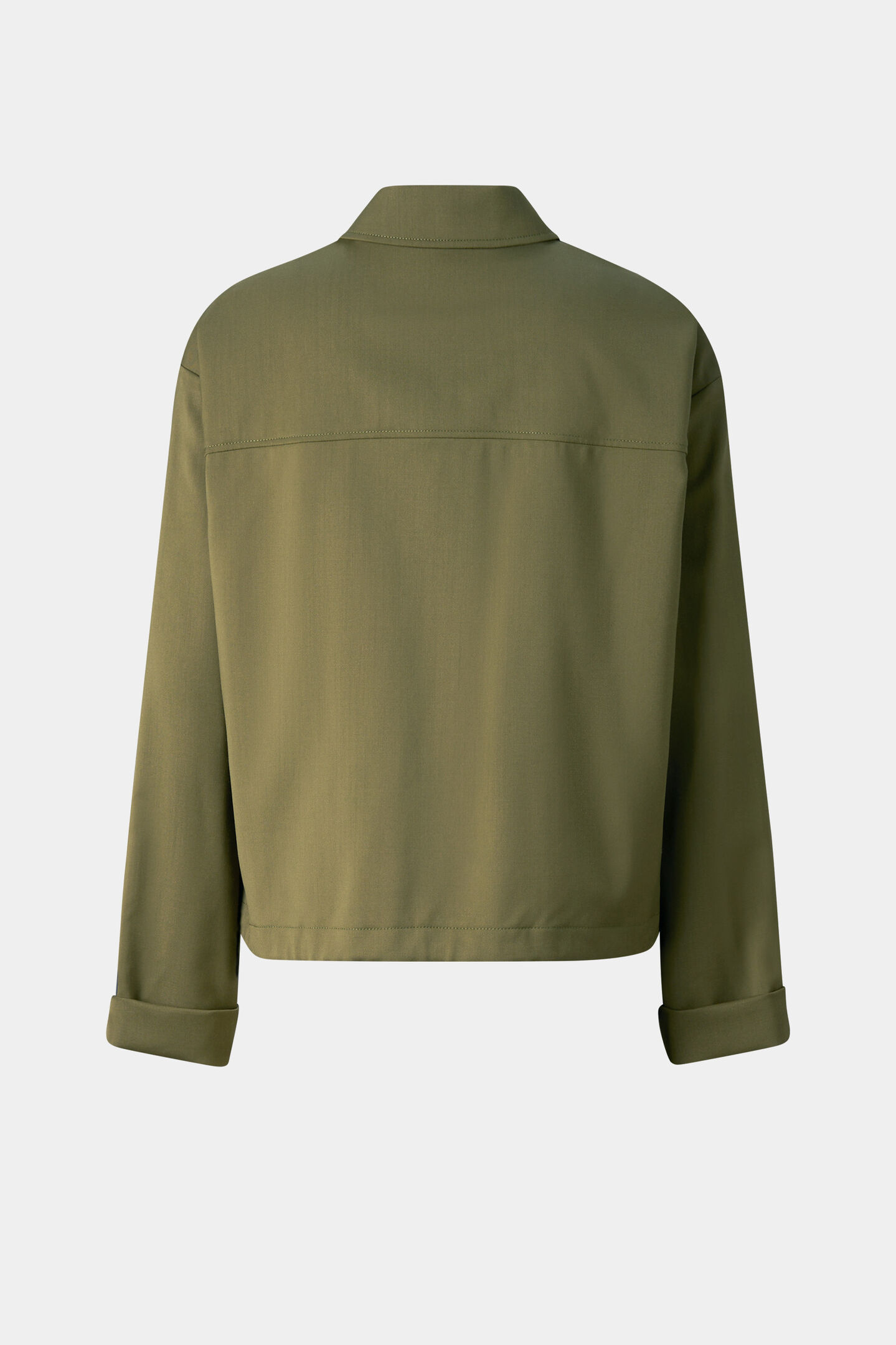 Elody virgin wool blouse Olive