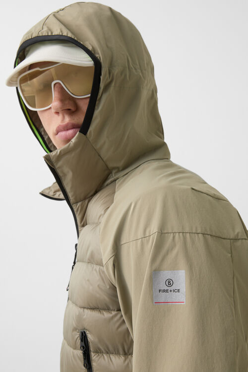 Hybrid-Steppjacke Kegan Khaki