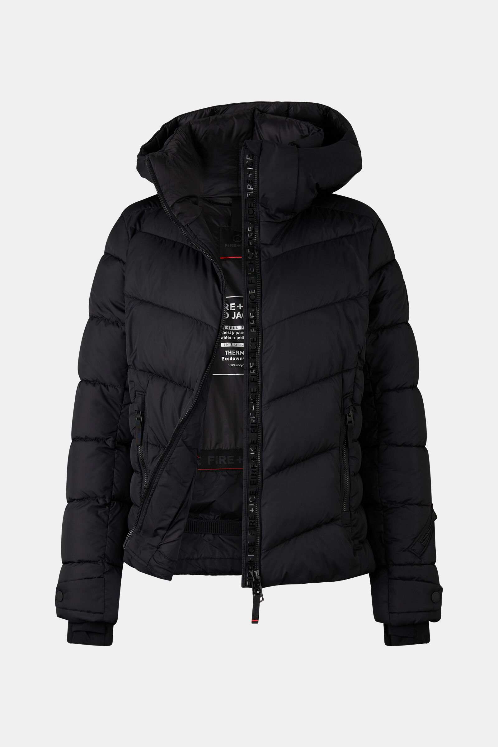 Saelly quilted jacket Black