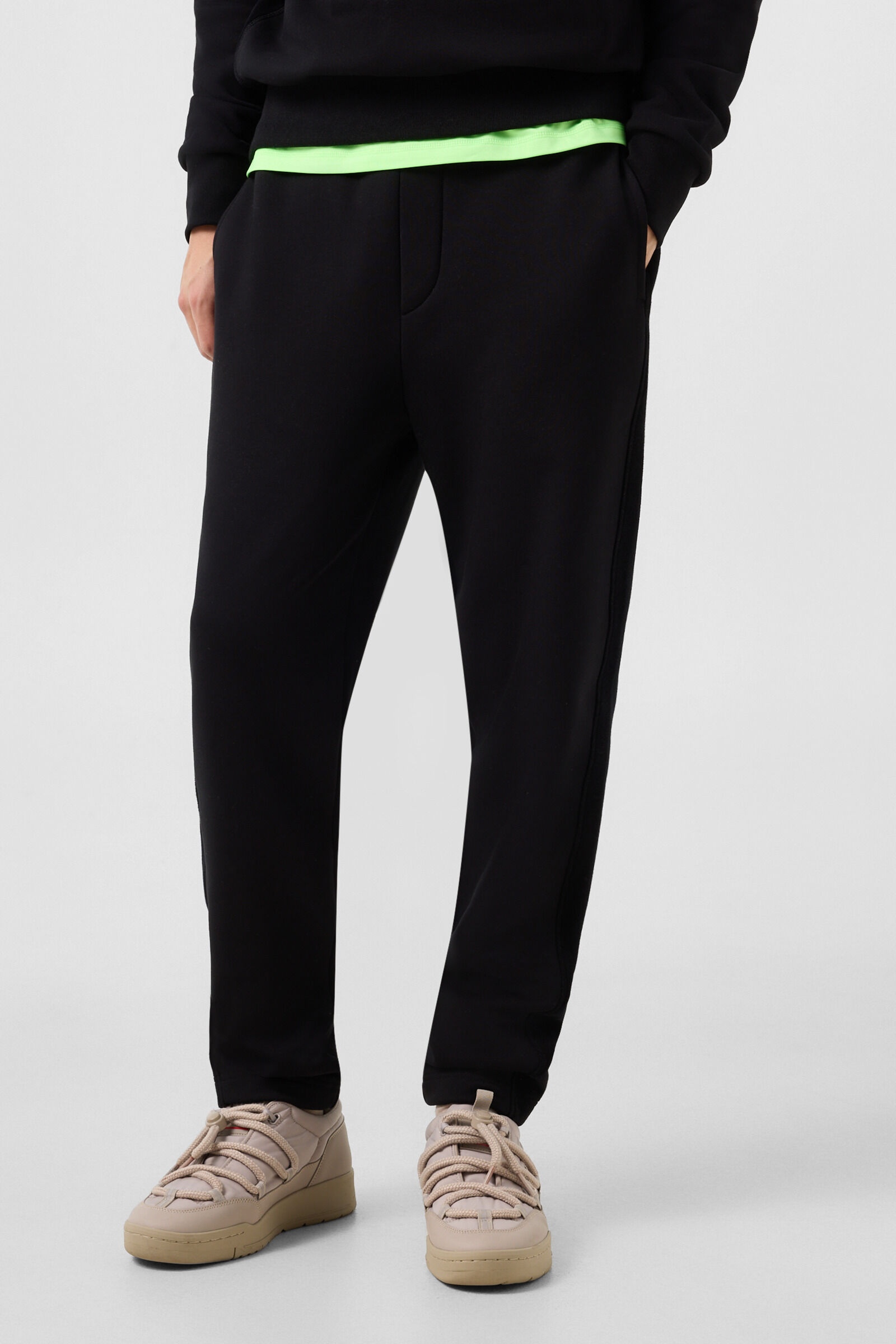 Pedro cotton joggers Black