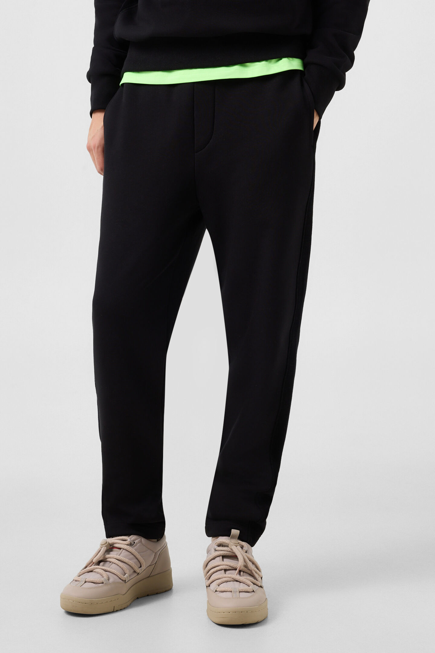 Pedro cotton joggers Black