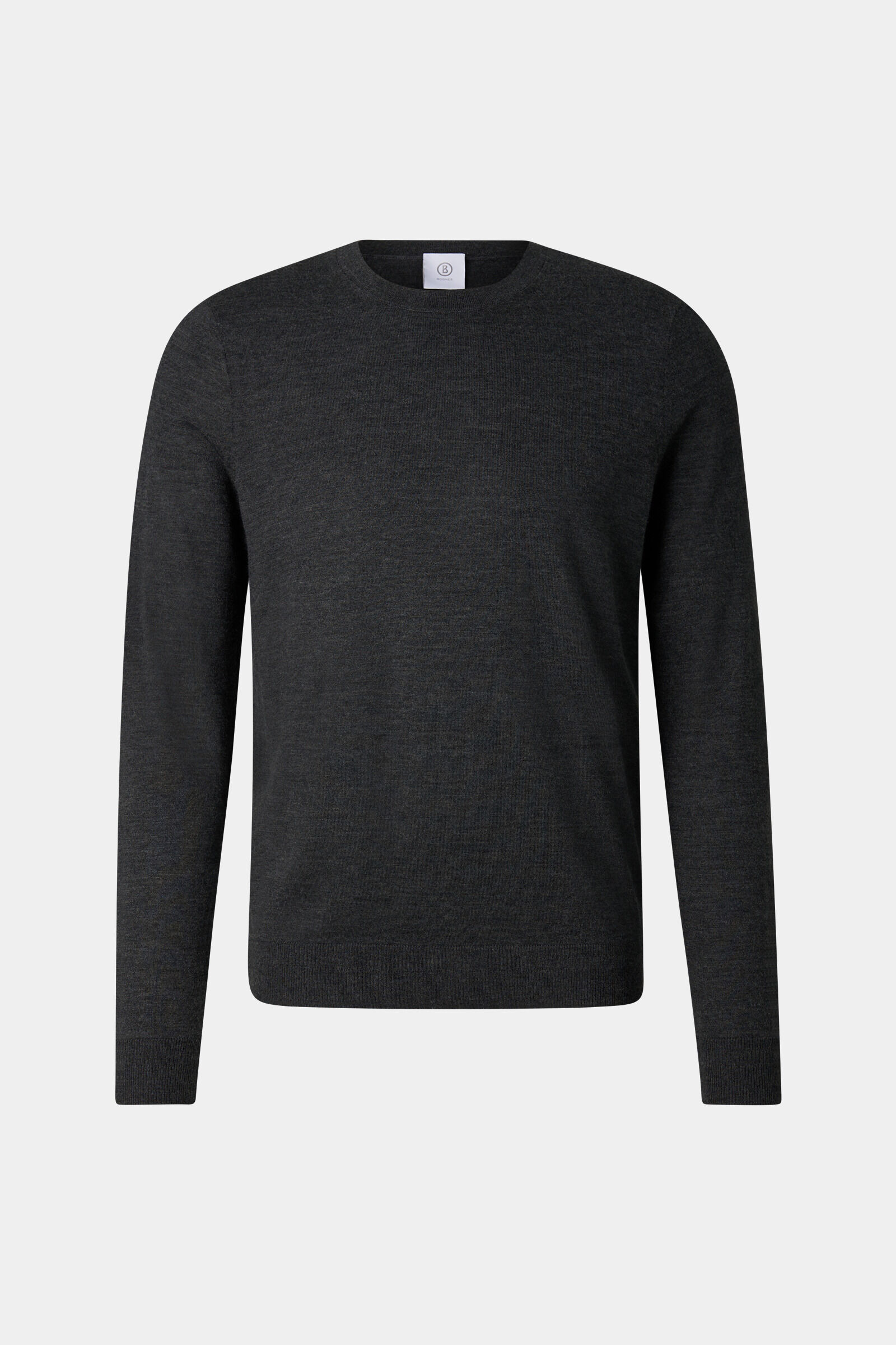 Pure new wool cashmere sweater Anthracite