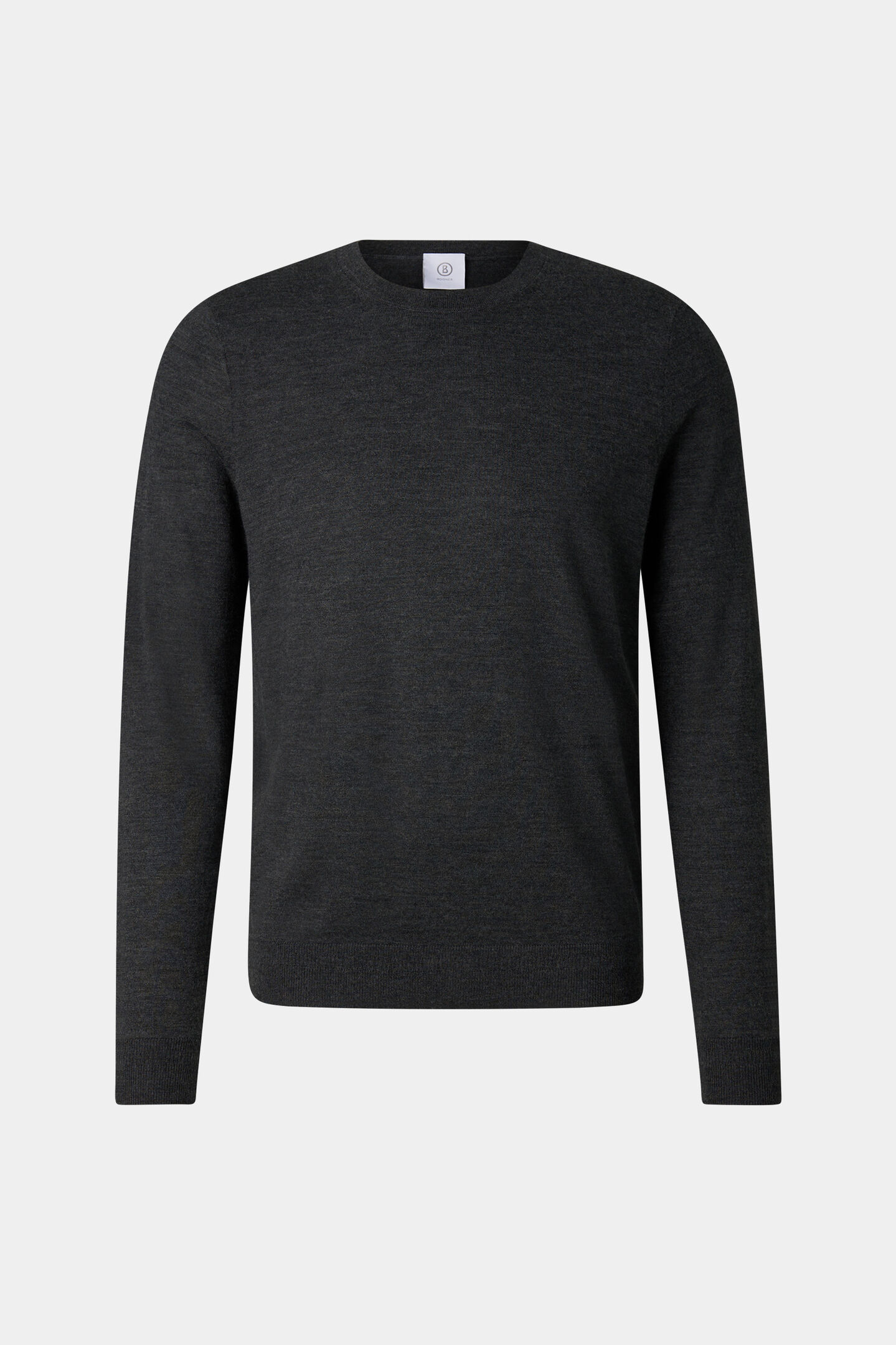 Pure new wool cashmere sweater Anthracite