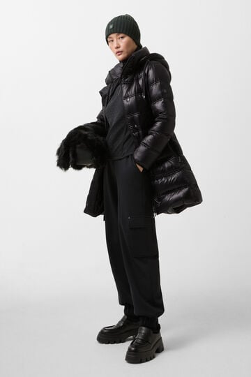 Lynn down short coat Black Lynn down short coat Black