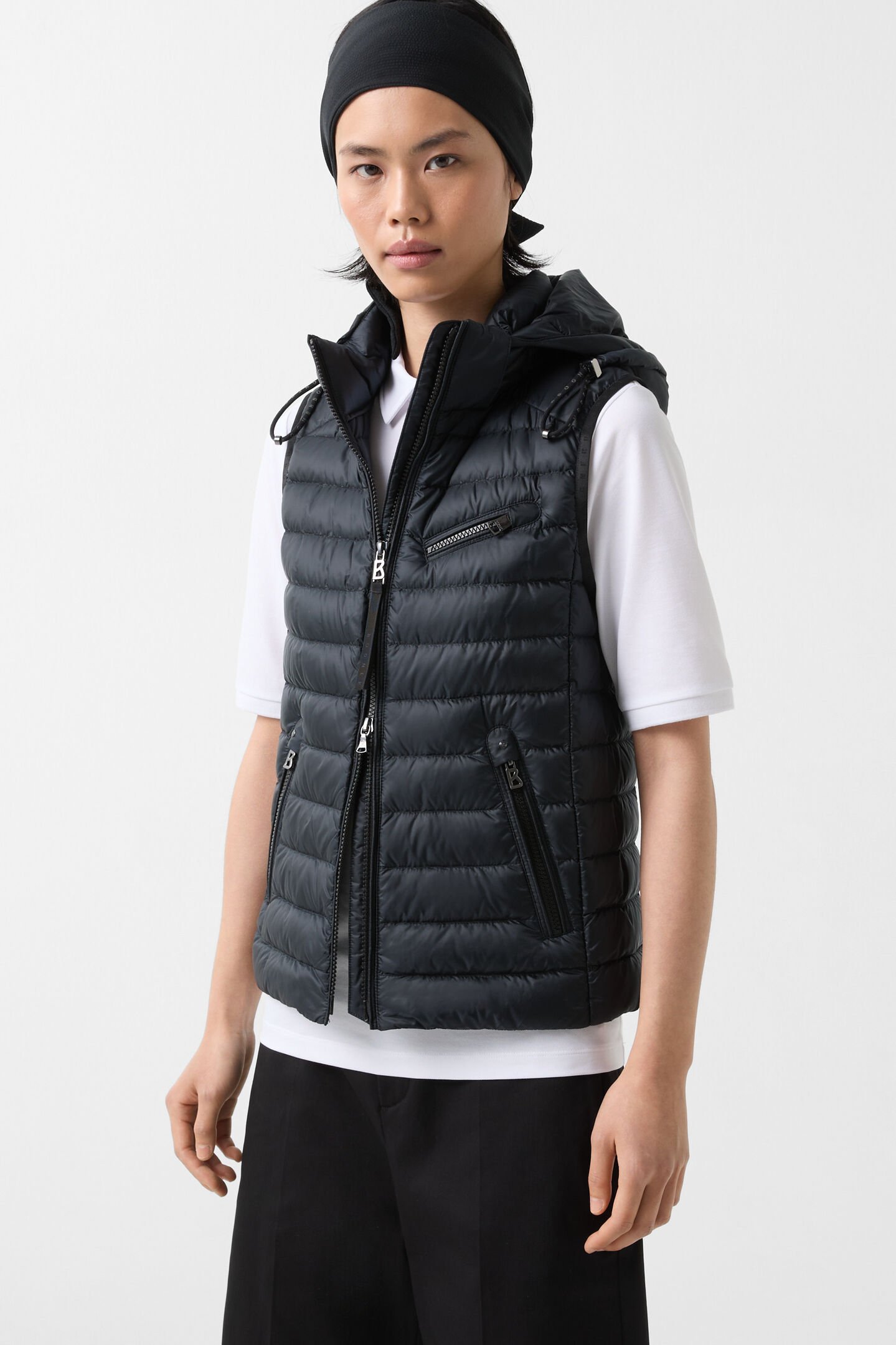 Florisa Lightweight down gilet Black