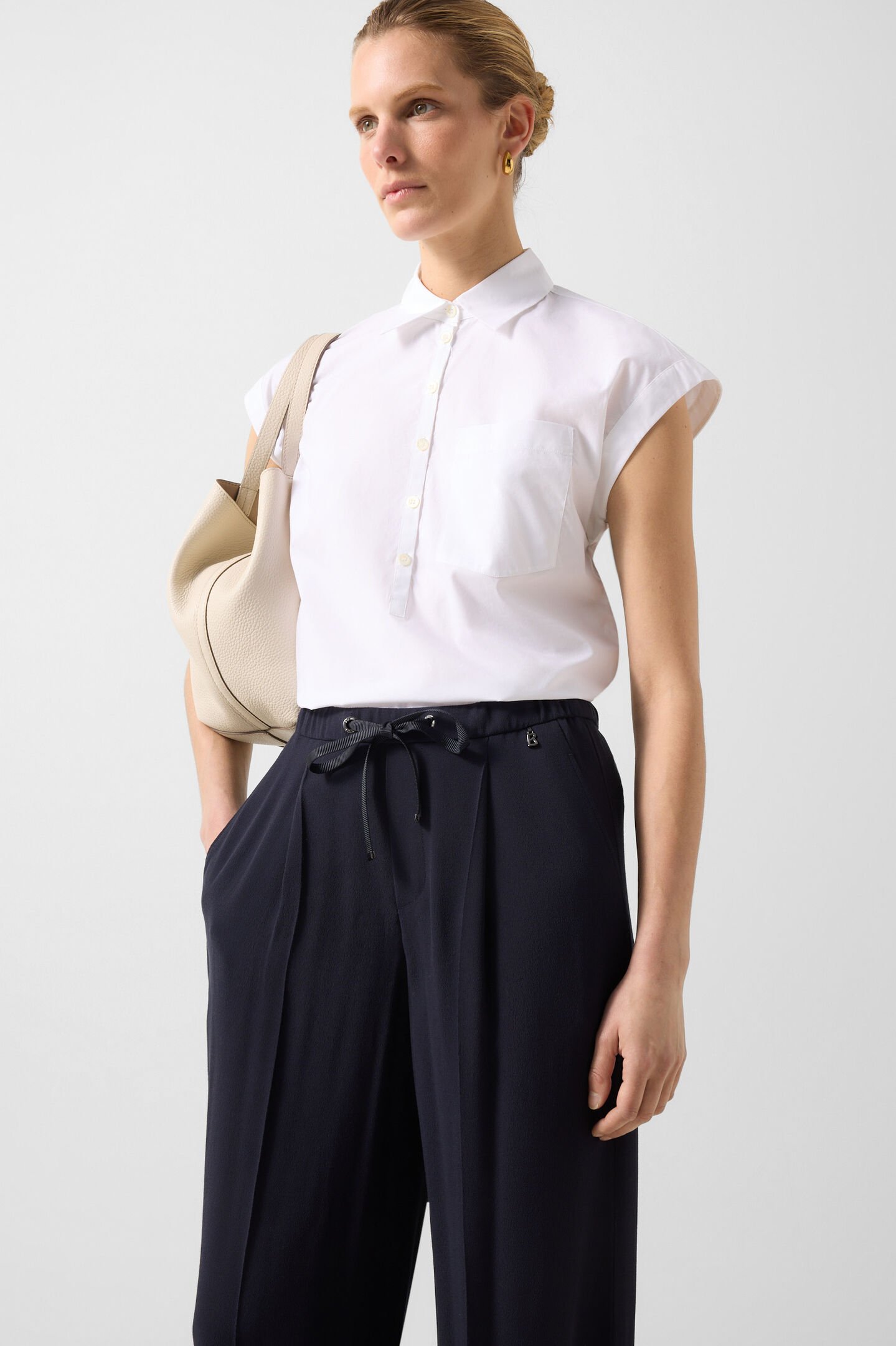 Gina trousers Navy blue