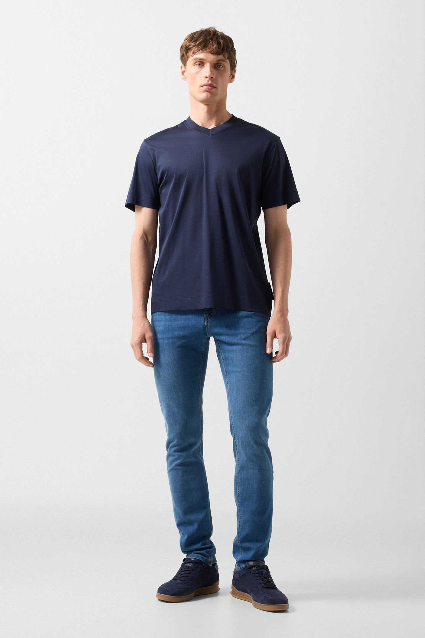 T-shirt Tiam Navy blue