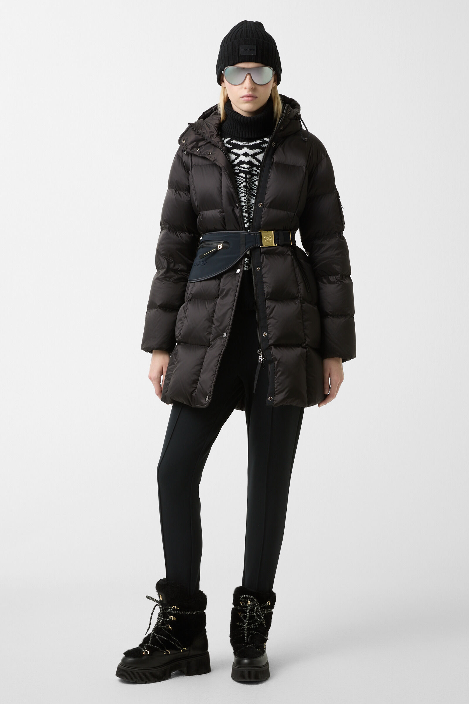 Fanja down coat Black