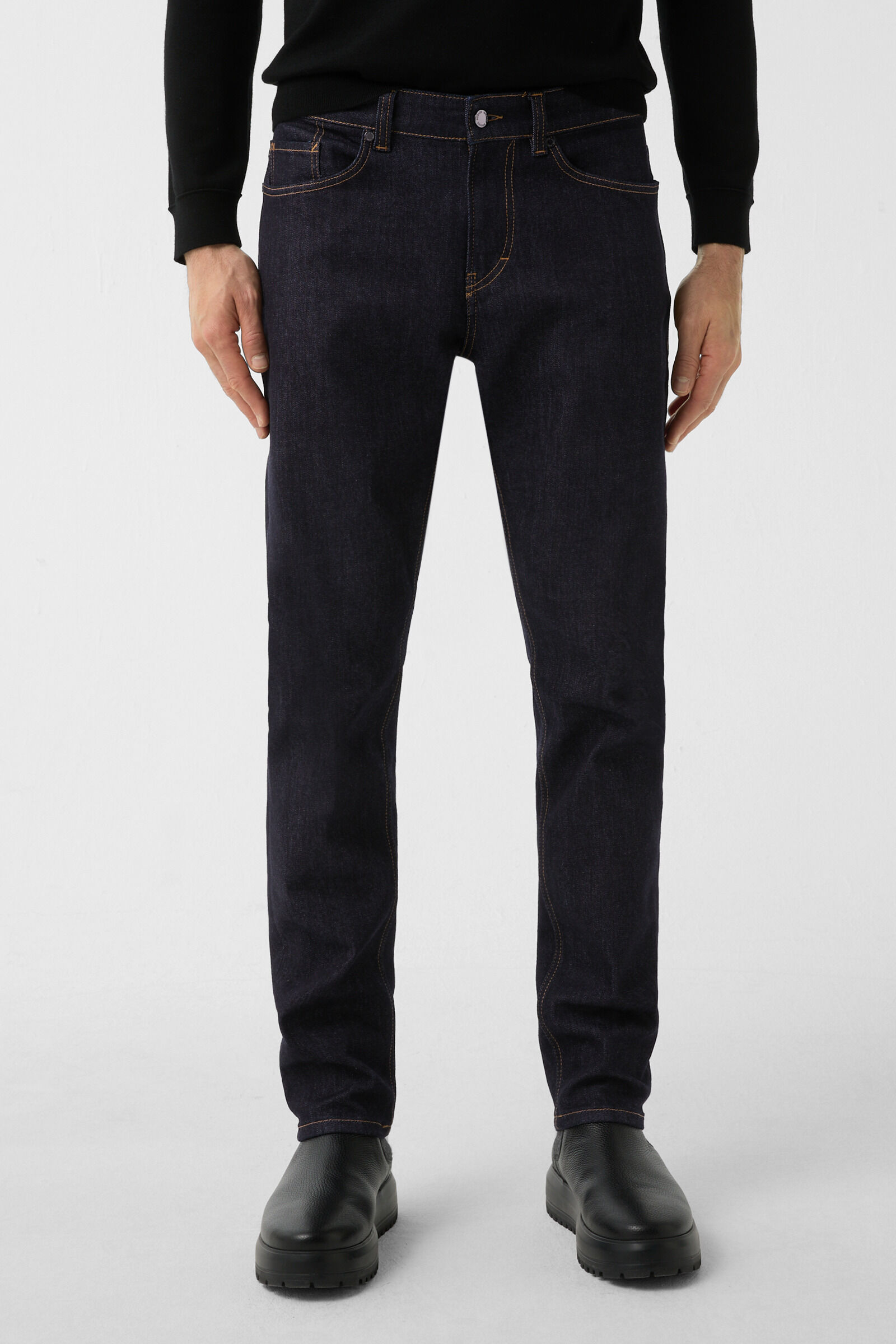 Prime Fit Jeans Rob Dark Denim Blue