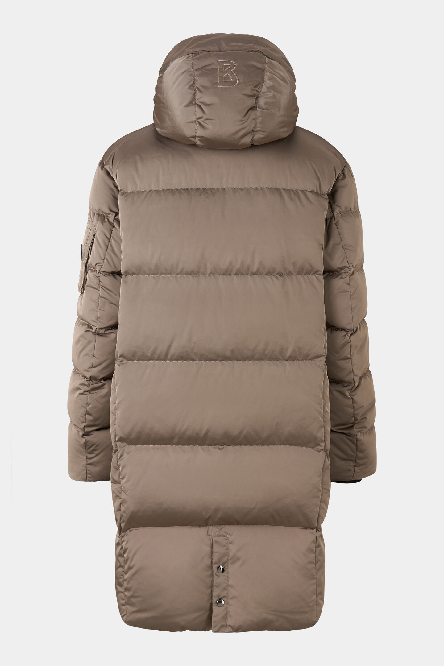 Daunenmantel Erico Taupe
