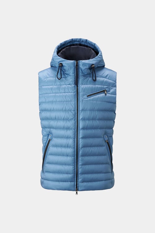 Leichtdaunenweste Lonne Blau