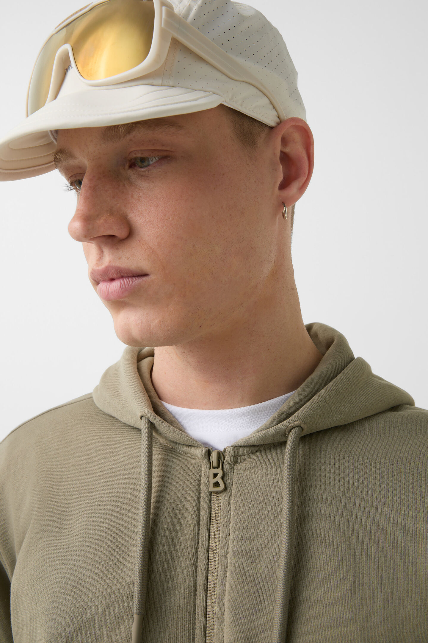 Filipo jersey jacket Khaki