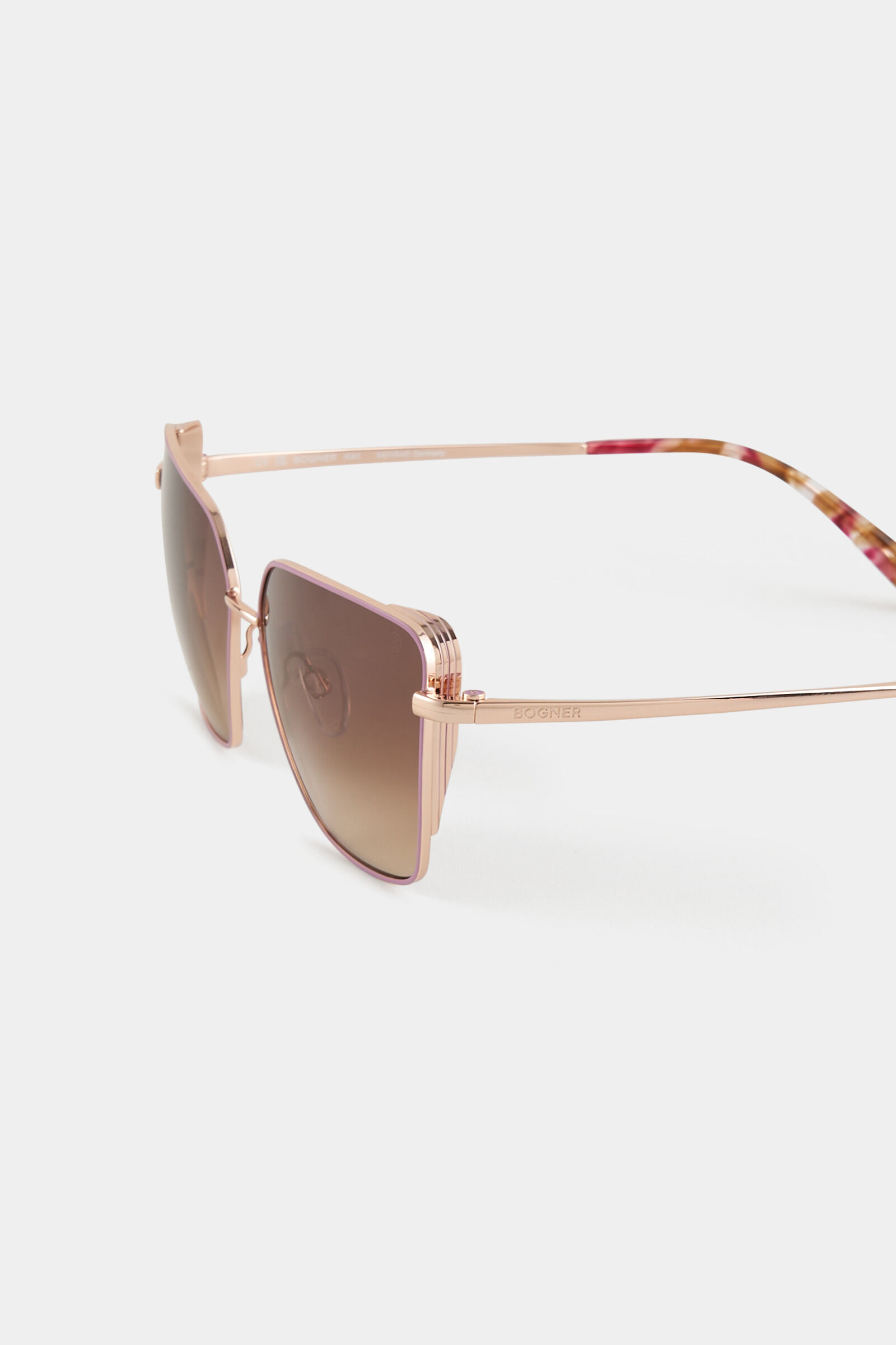 Sunglasses Are Brown/rose gold