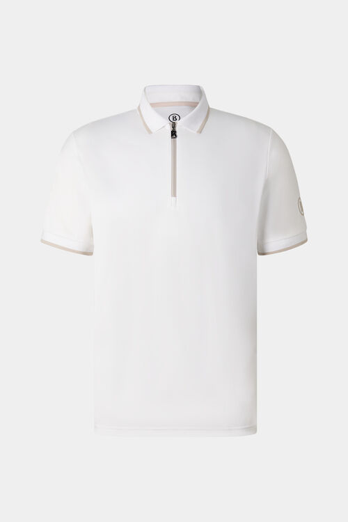 Funktions-Polo-Shirt Cody Off-White