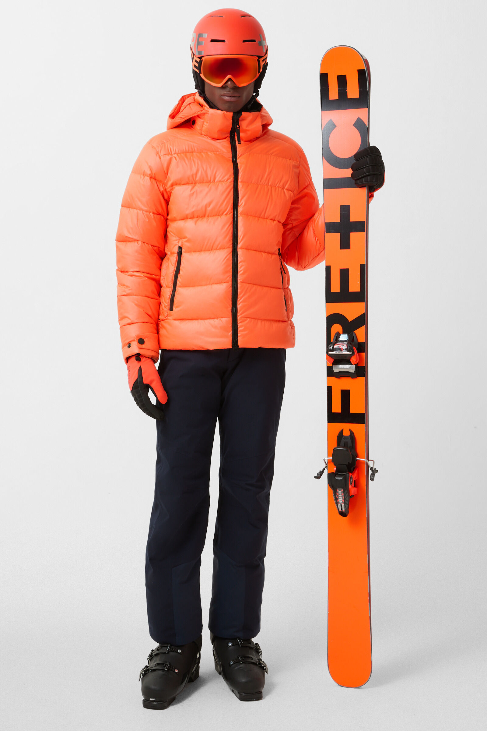 Ski jacket Luka Neon orange