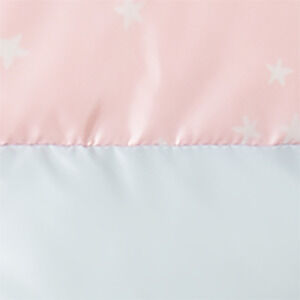 Pink/light blue/white