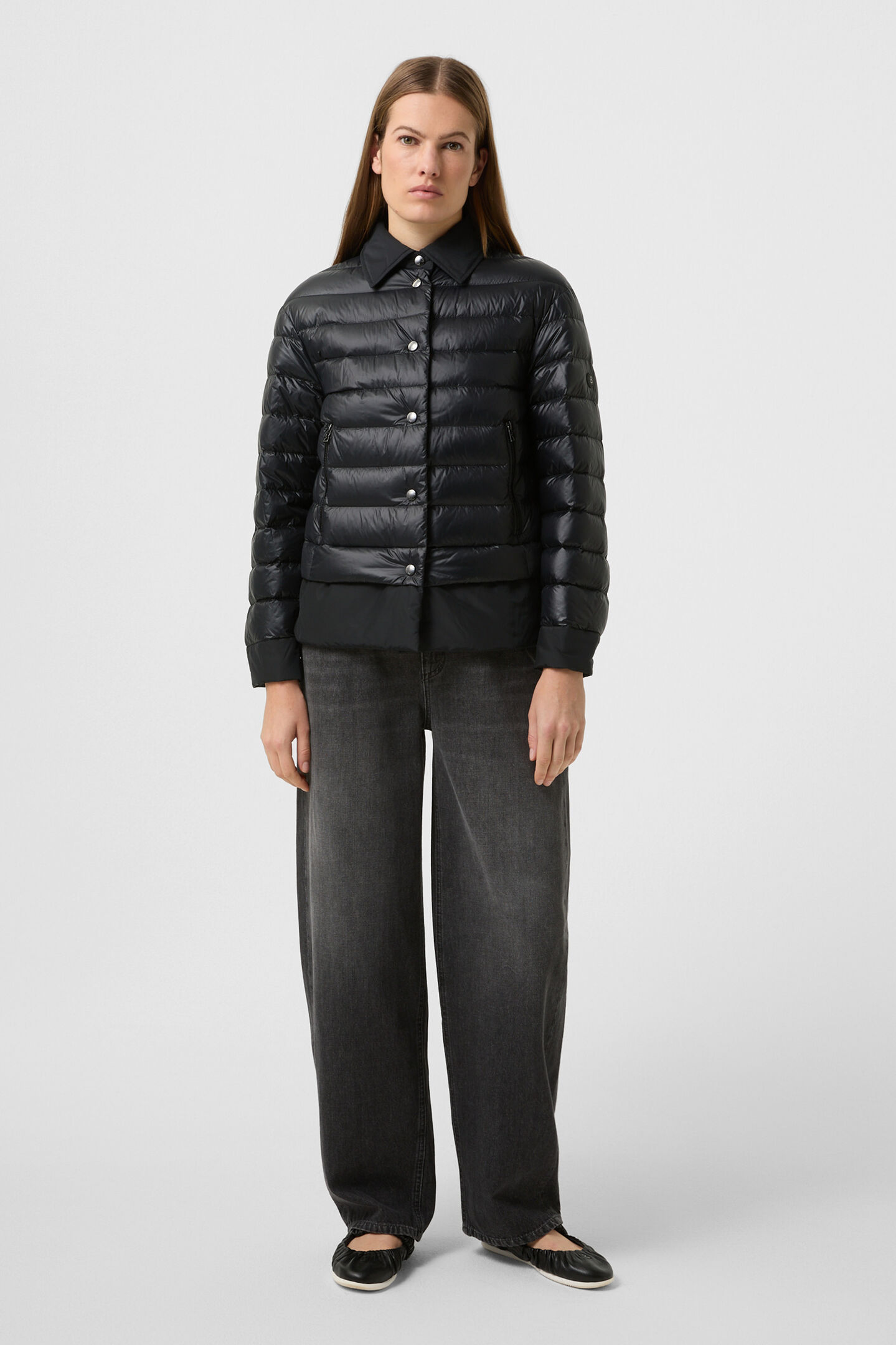 Audrey lightweight down jacket Black