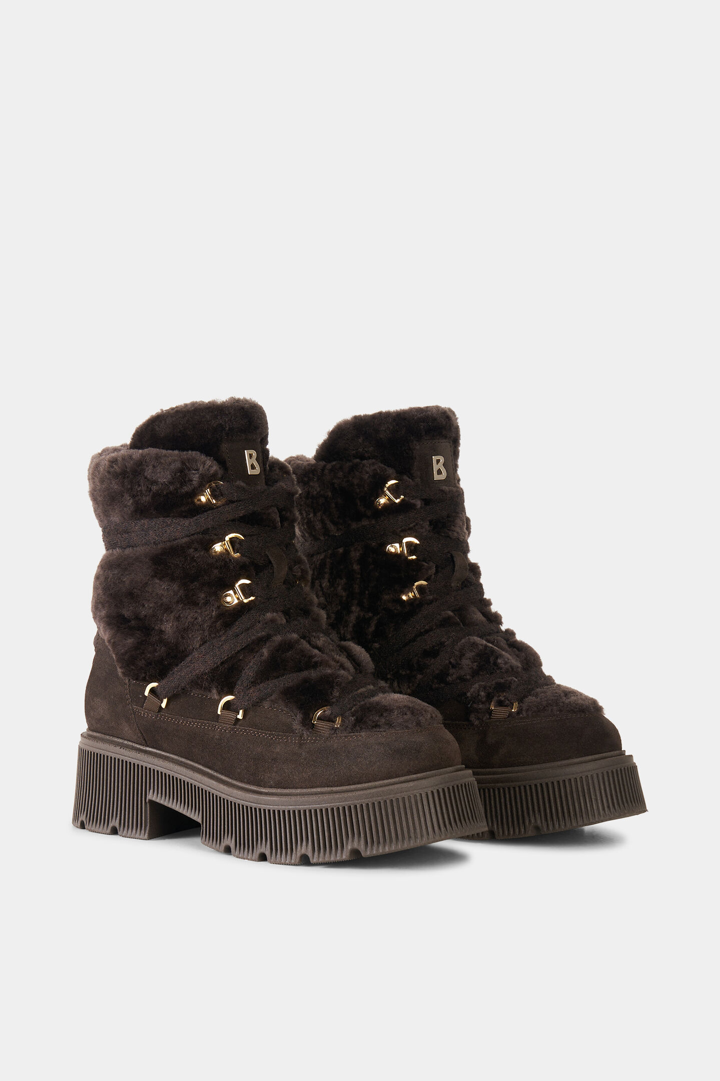 Turin Mid Boots Dark brown