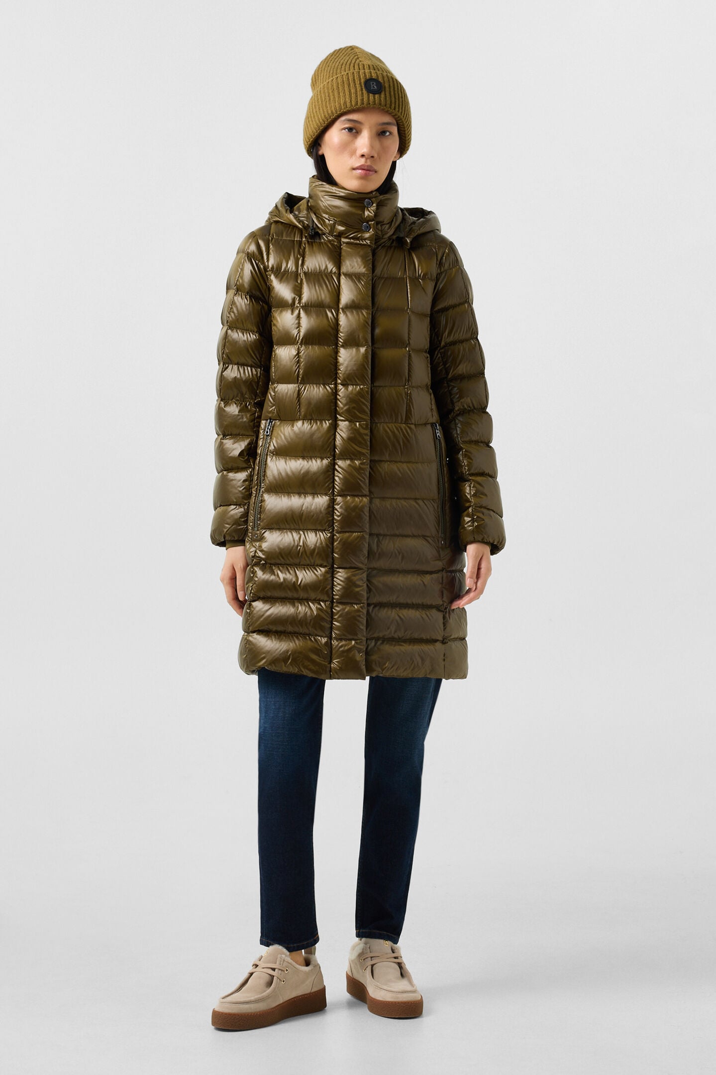 Meryl down coat Olive