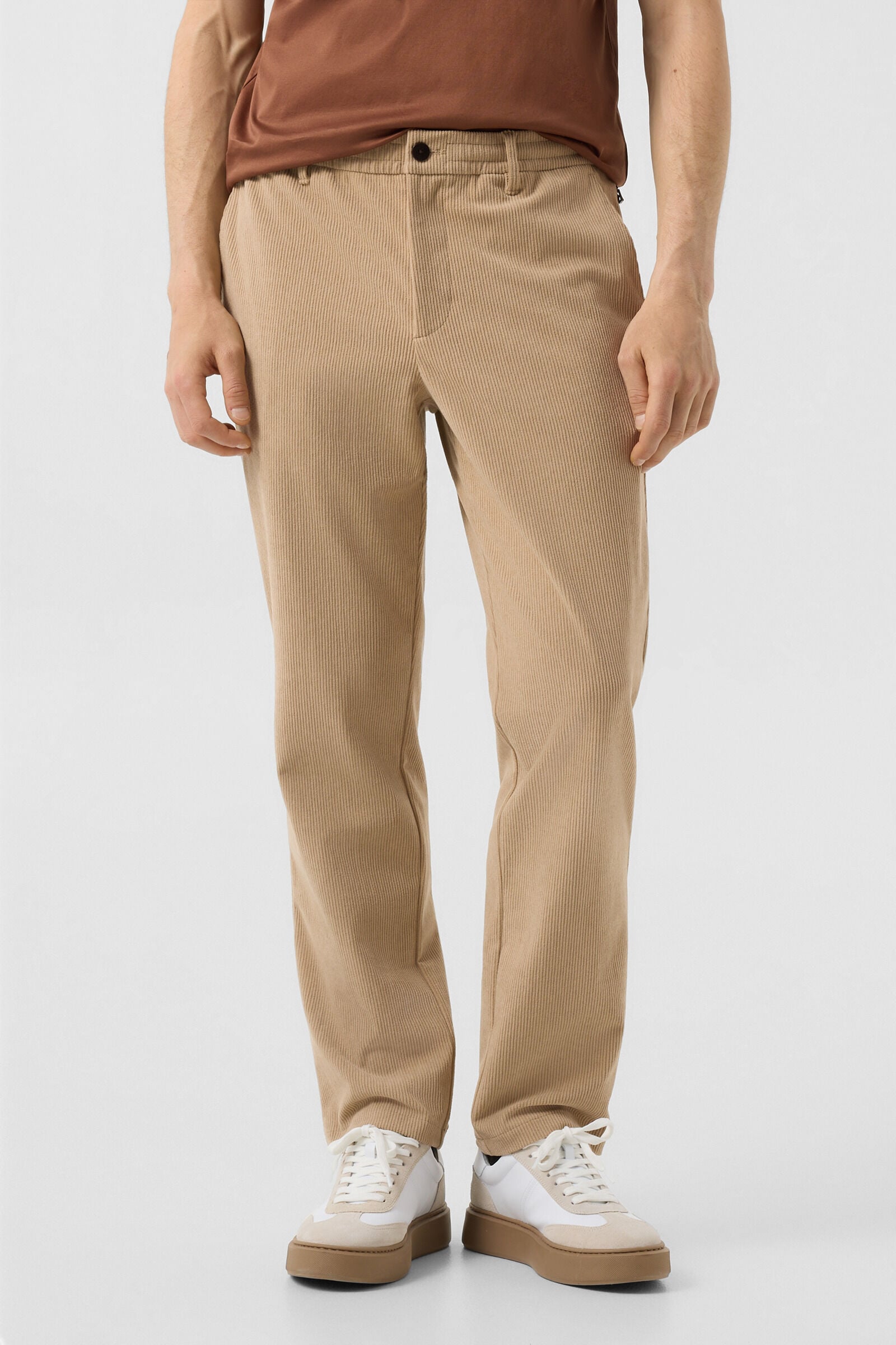 Barny corduroy trousers Beige