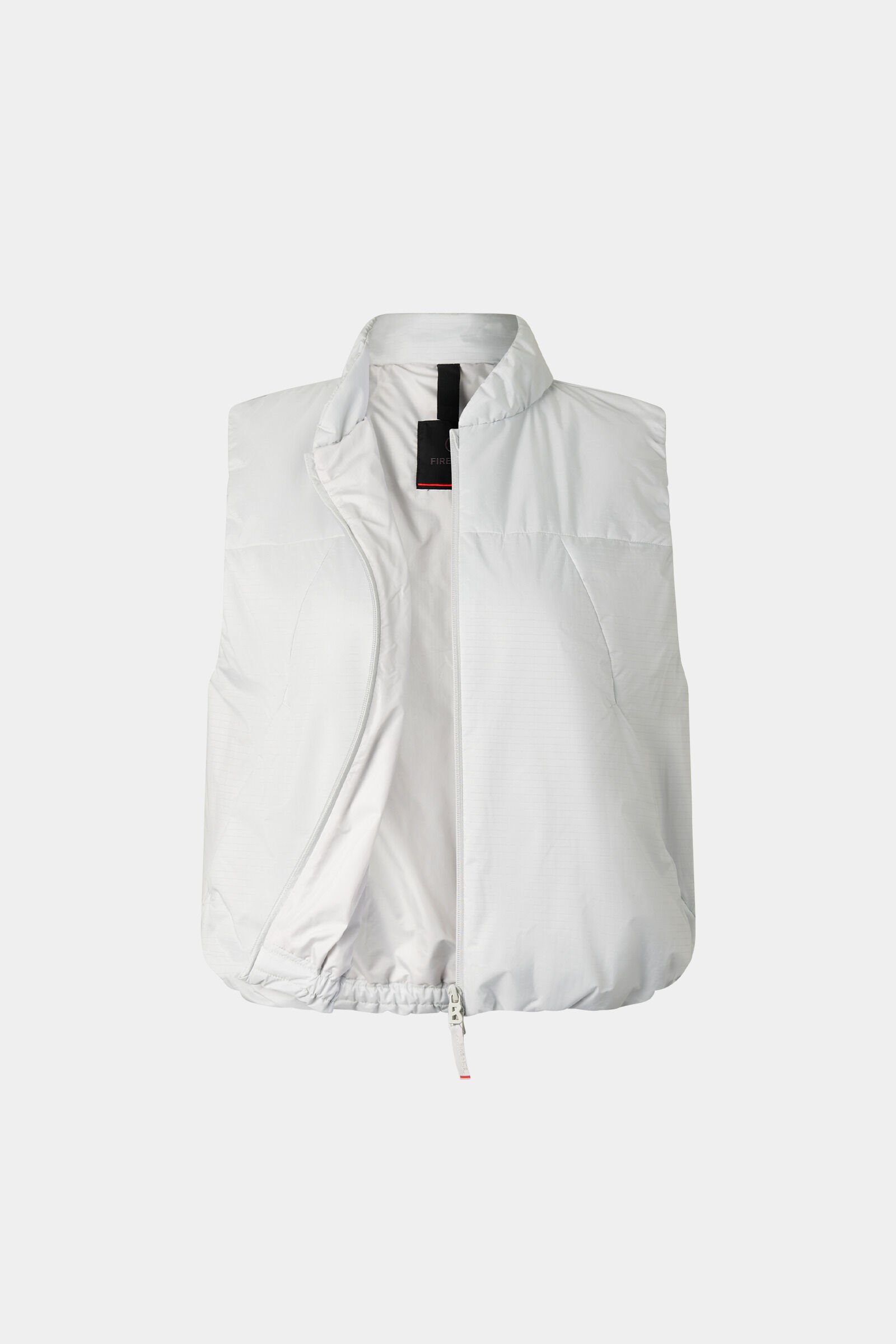 Lightweight functional waistcoat Kaila Light grey