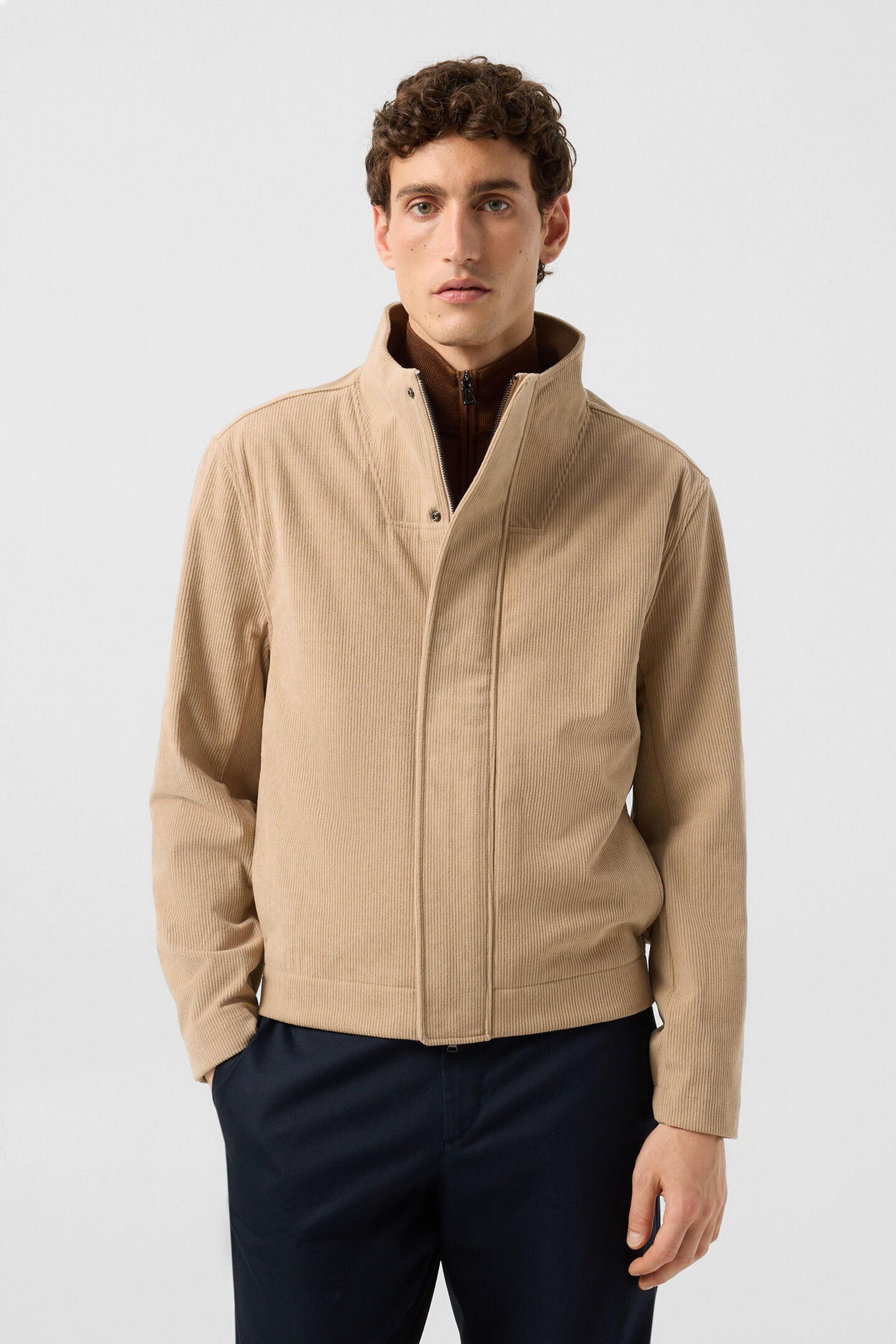 Corduroy jacket Baxter Beige