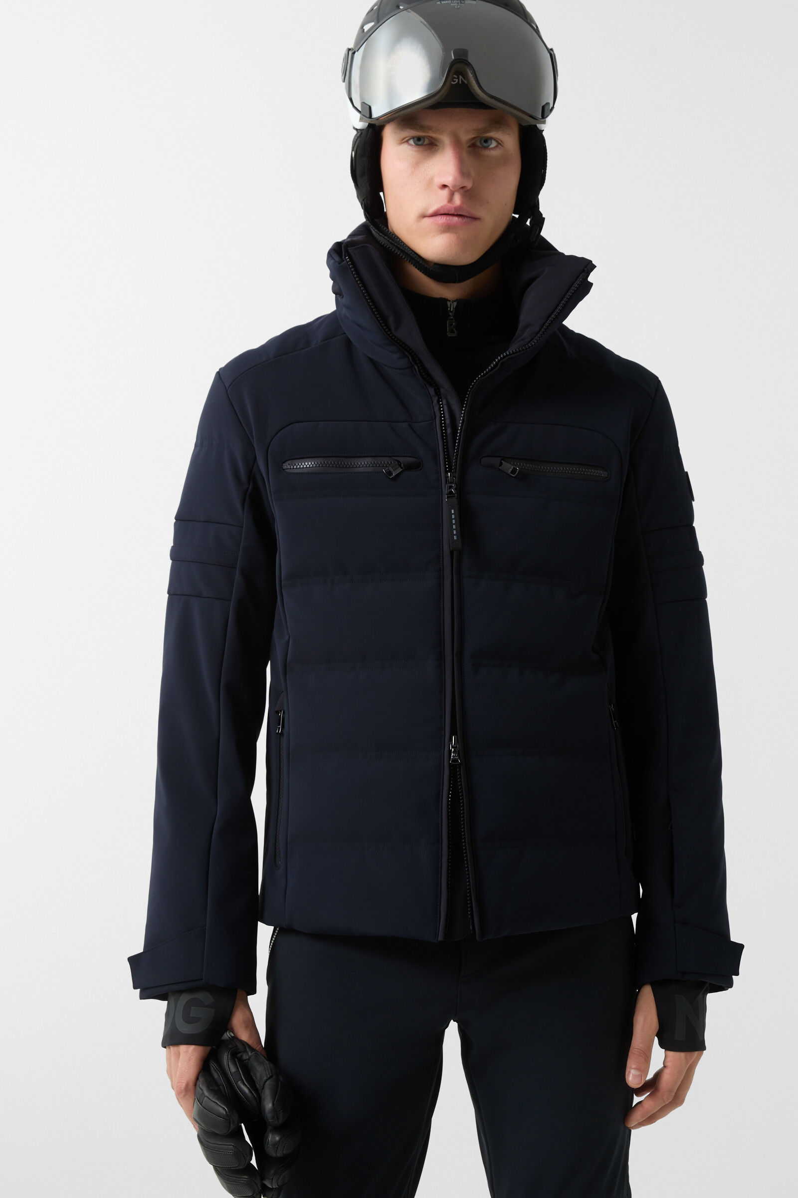 Minho down ski jacket Black