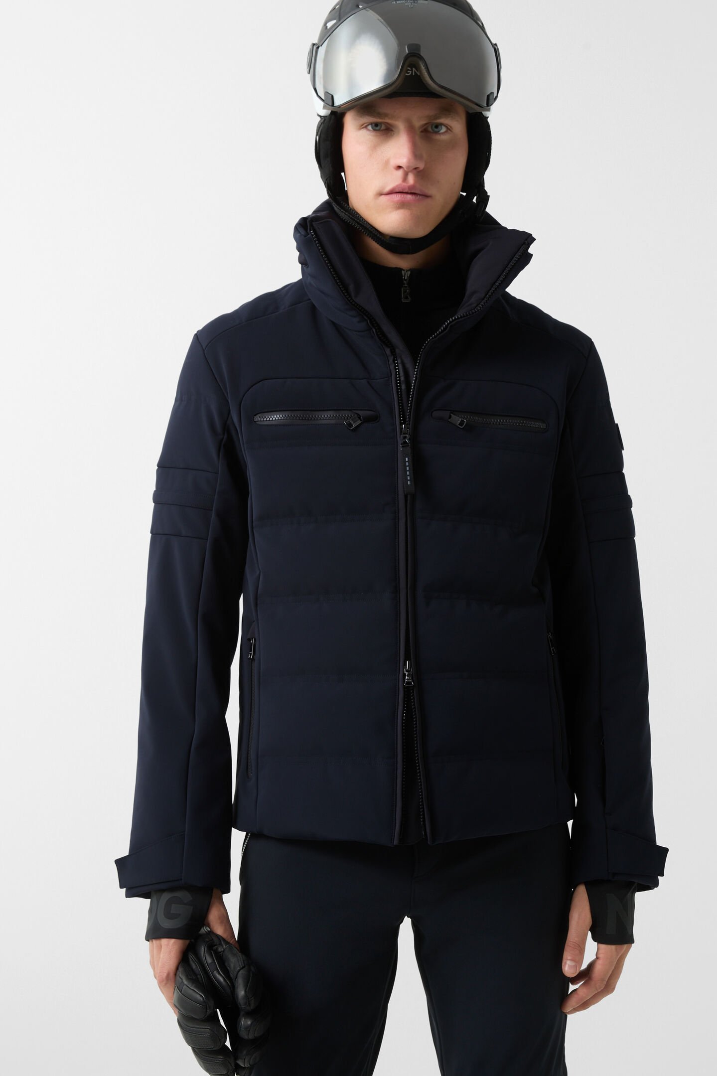Minho down ski jacket Black