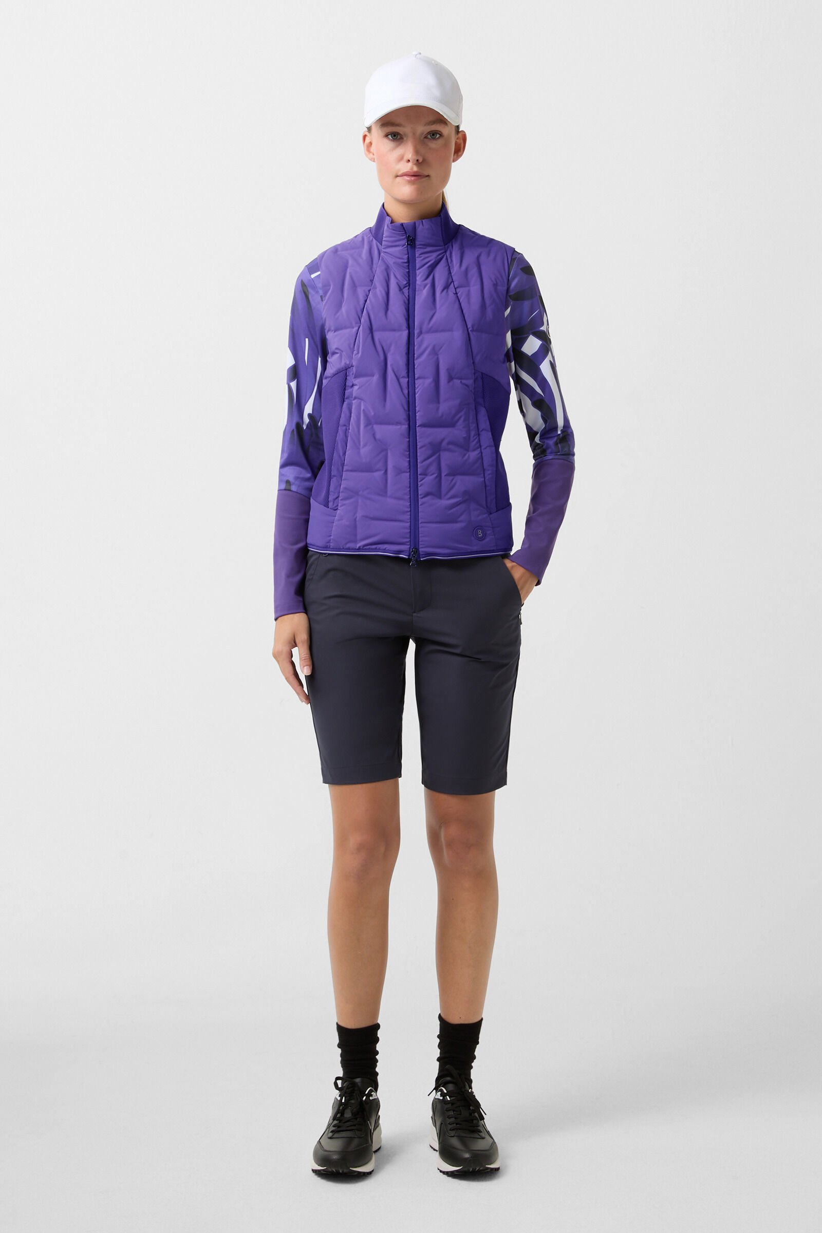 Sia lightweight down waistcoat Violet