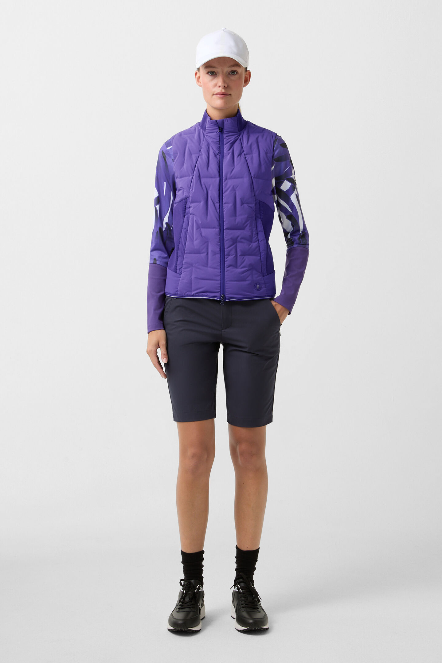 Sia lightweight down waistcoat Violet