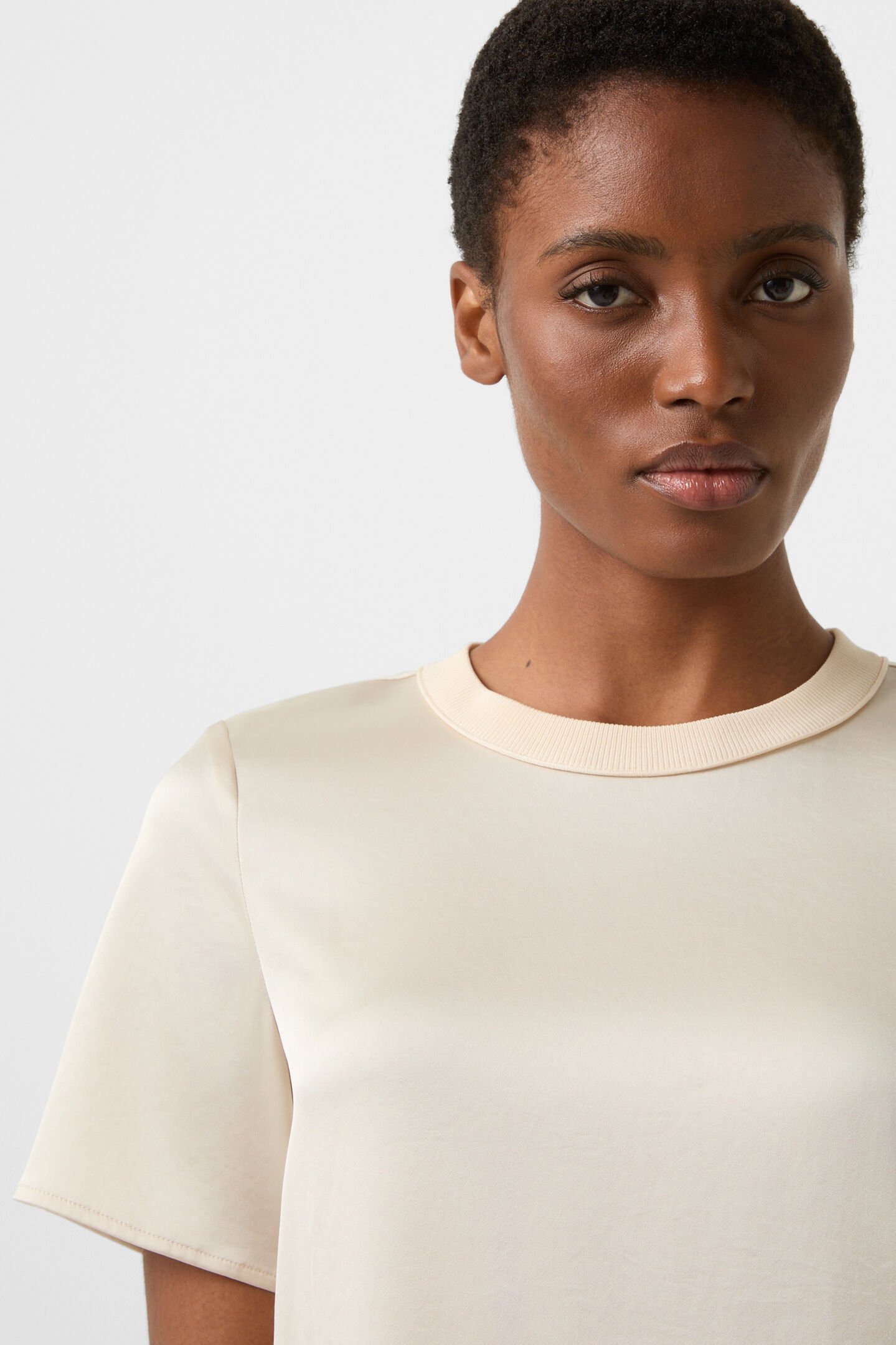 Satin-Shirt Dylan Sand