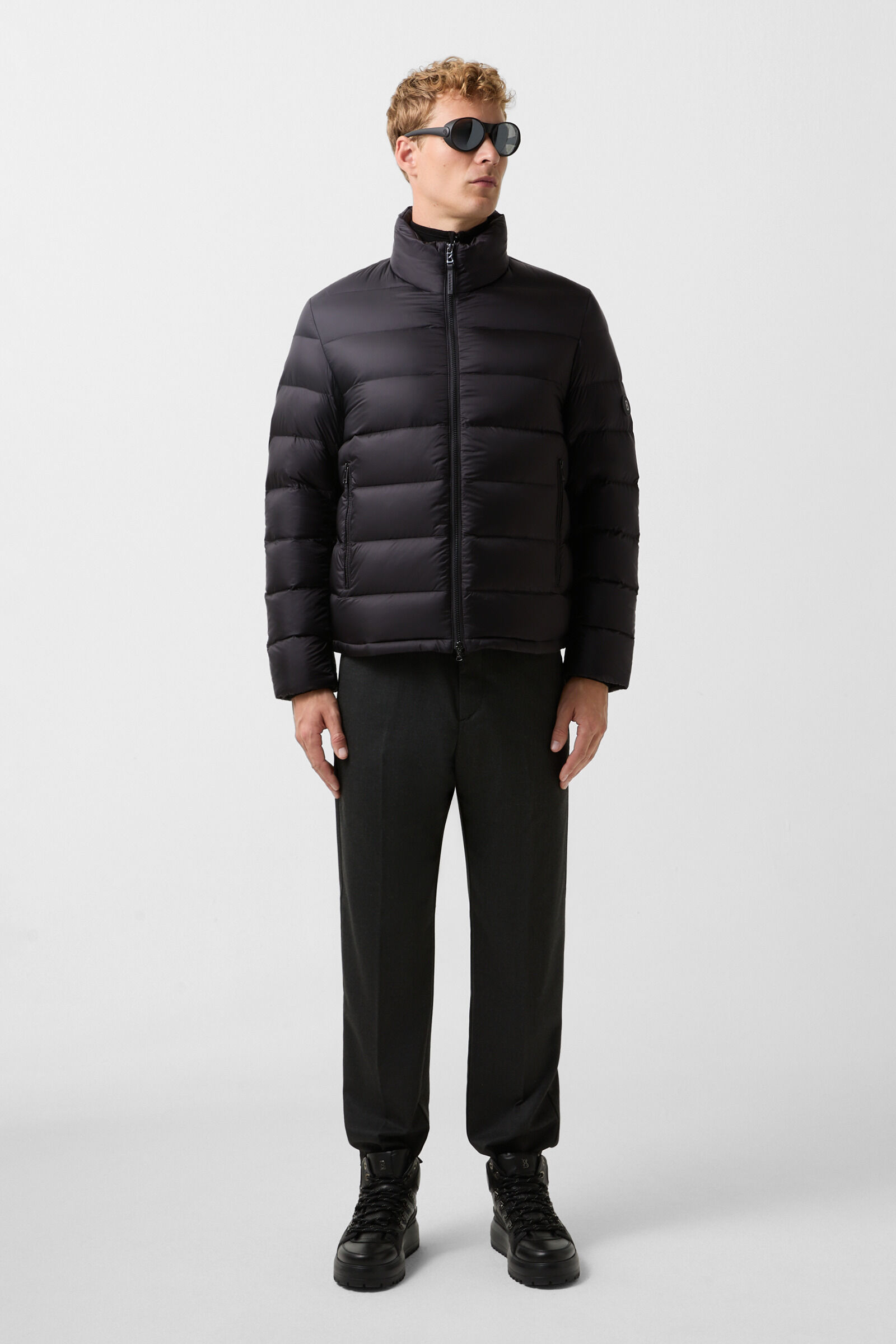 Hugh down jacket Black